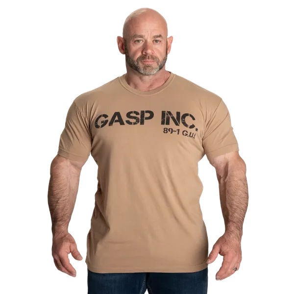 Gasp G.U.I Standard T-shirt, Washed Desert