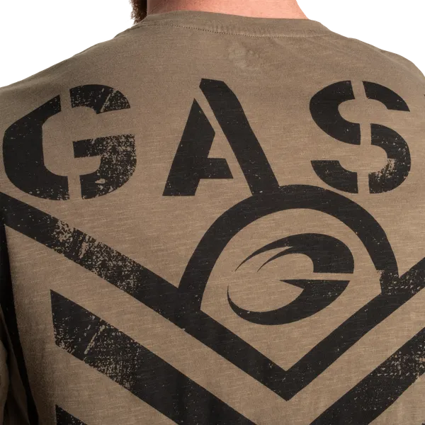 Gasp Slub Iron T-shirt, Washed Green