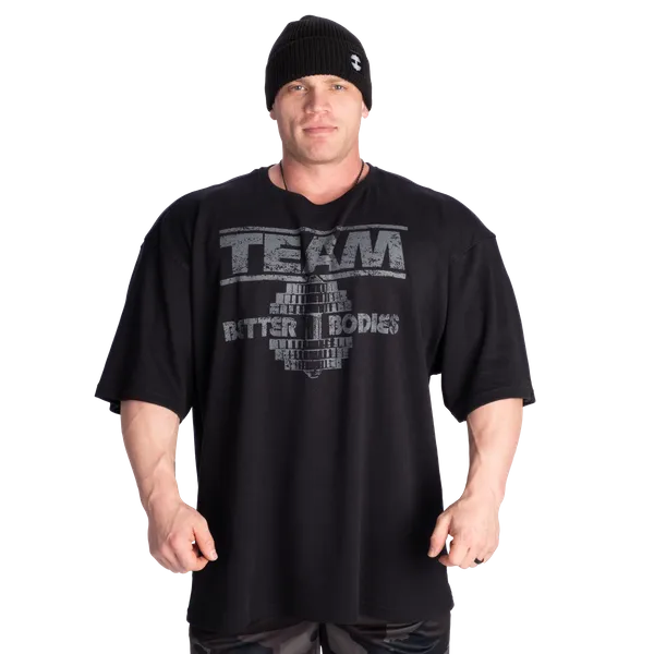 Better Bodies Team Iron Termo T-shirt, Sort
