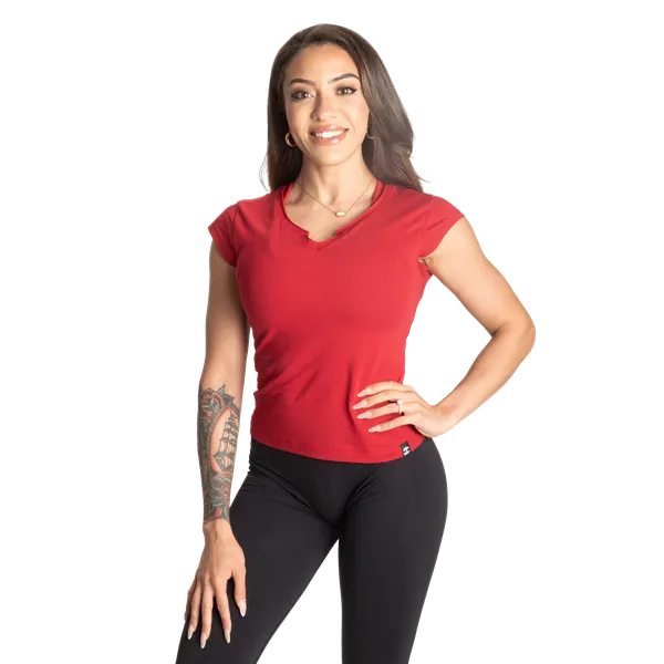 Better Bodies Raw Energy T-shirt, Chili Rød