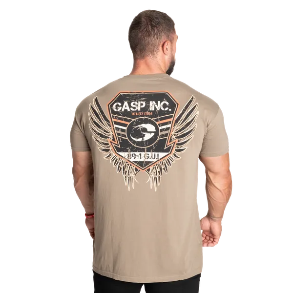 Gasp Utility Street T-shirt, Washed Green
