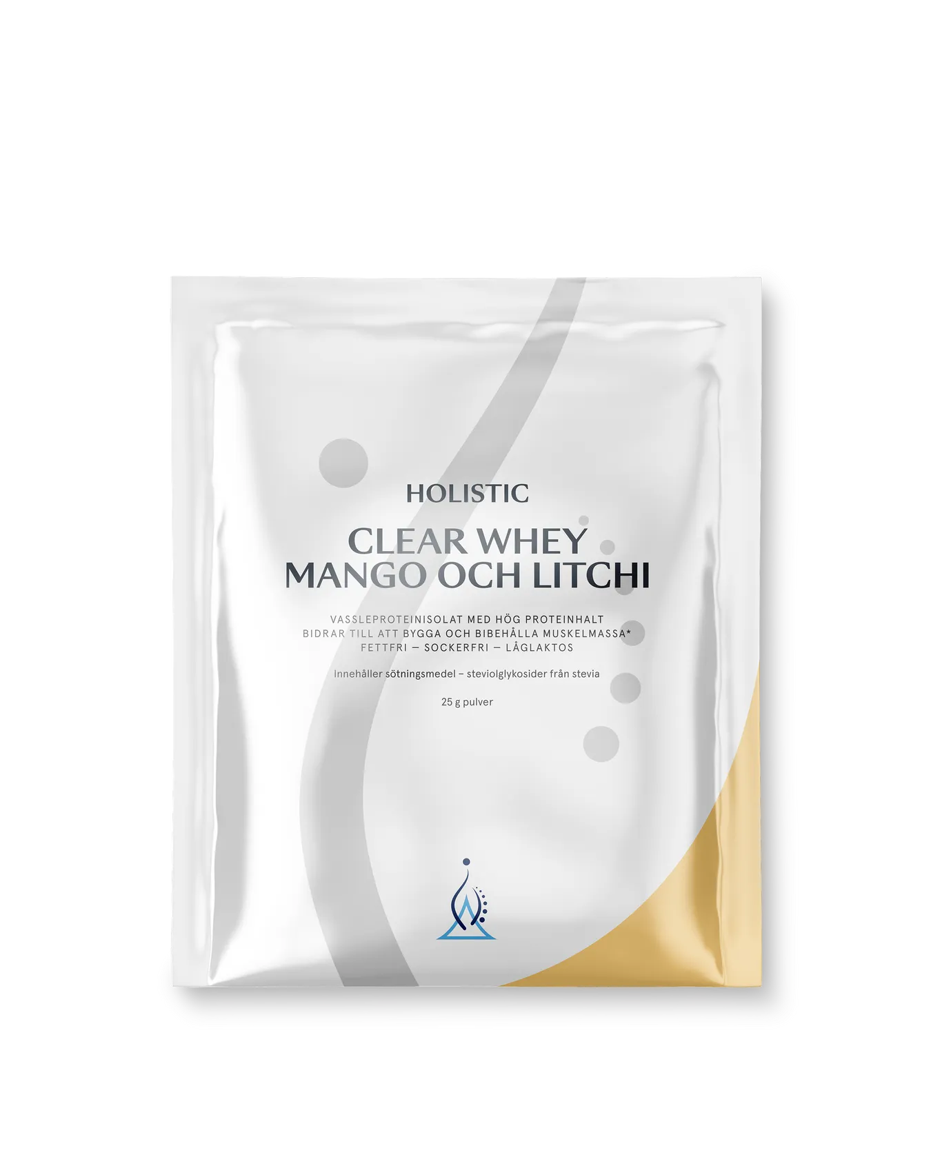 Holistic Clear Whey mango og litchi, 25 g x 10 stk.