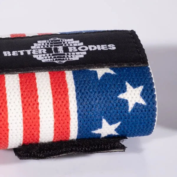 Better Bodies USA Flag Håndledsbind, Rød/Hvid/Blå