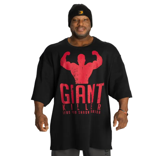 Gasp Giant Killer T-shirt, Sort/Rød