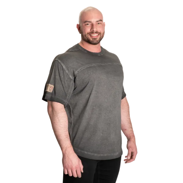 Better Bodies 19th Street Yoke Original T-shirt, Washed Black