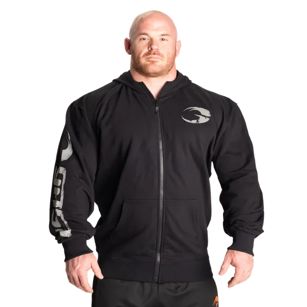 Gasp Original Classic Zip Hoodie, Black
