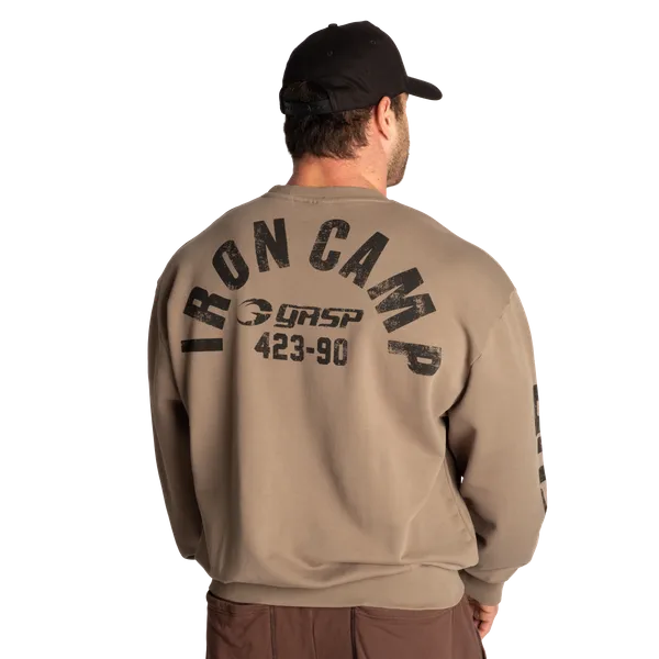 Gasp Throwback Sweatshirt/Träningströja, Washed Green