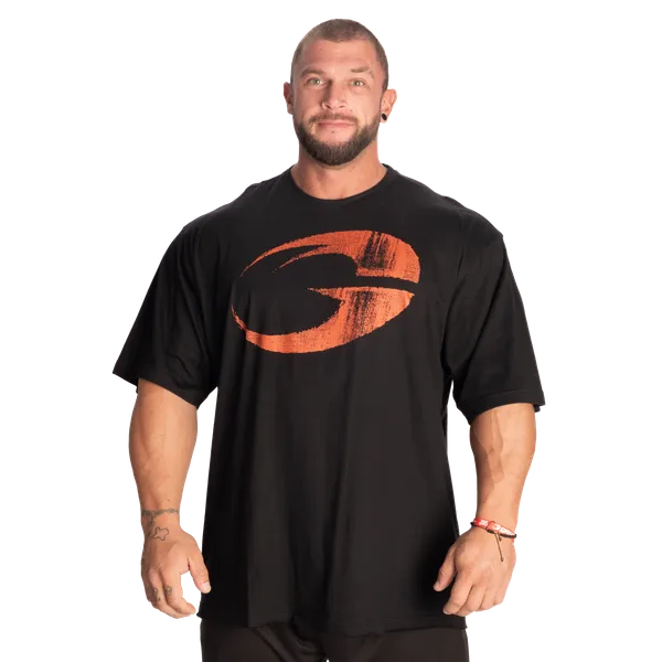 Gasp Pump Cover Iron T-shirt, Sort/Flamme