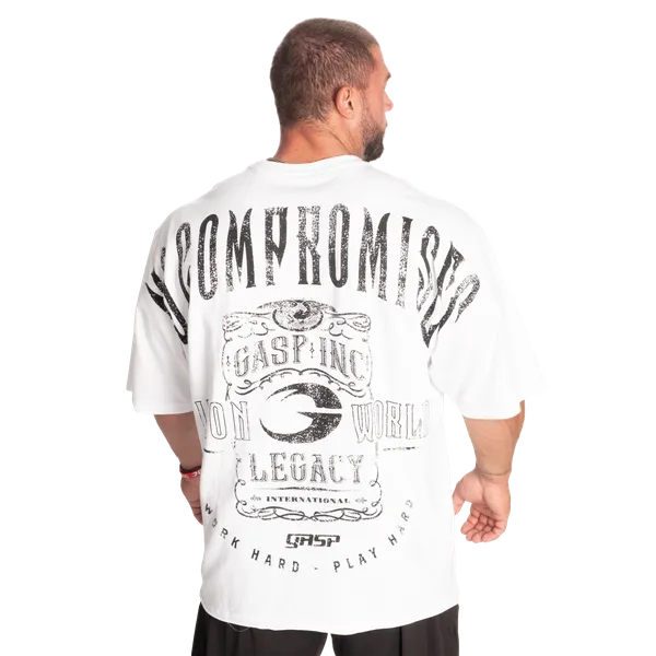 Gasp NC Iron T-shirt, White