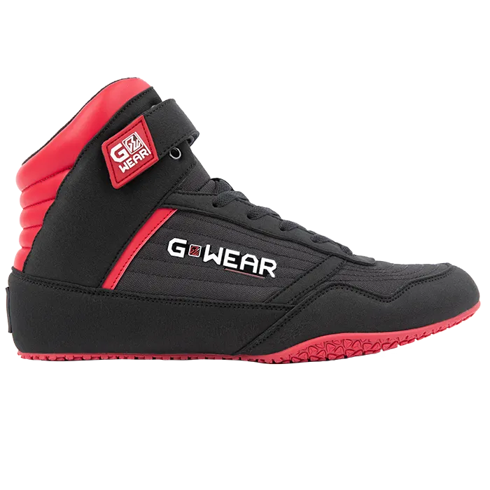 Gorilla Wear Gwear Classic High Tops, sort/rød