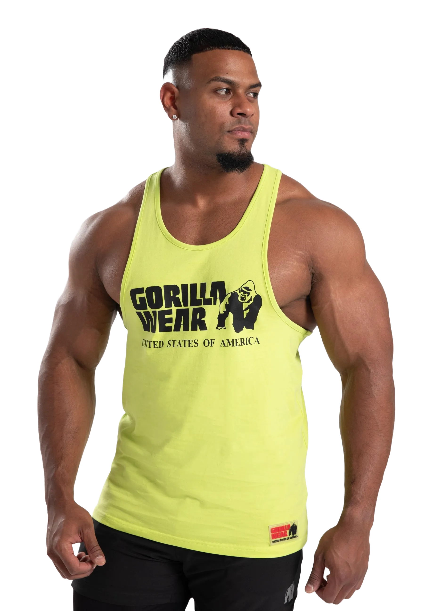Gorilla Wear Classic Tank Top/Linne, wild lime