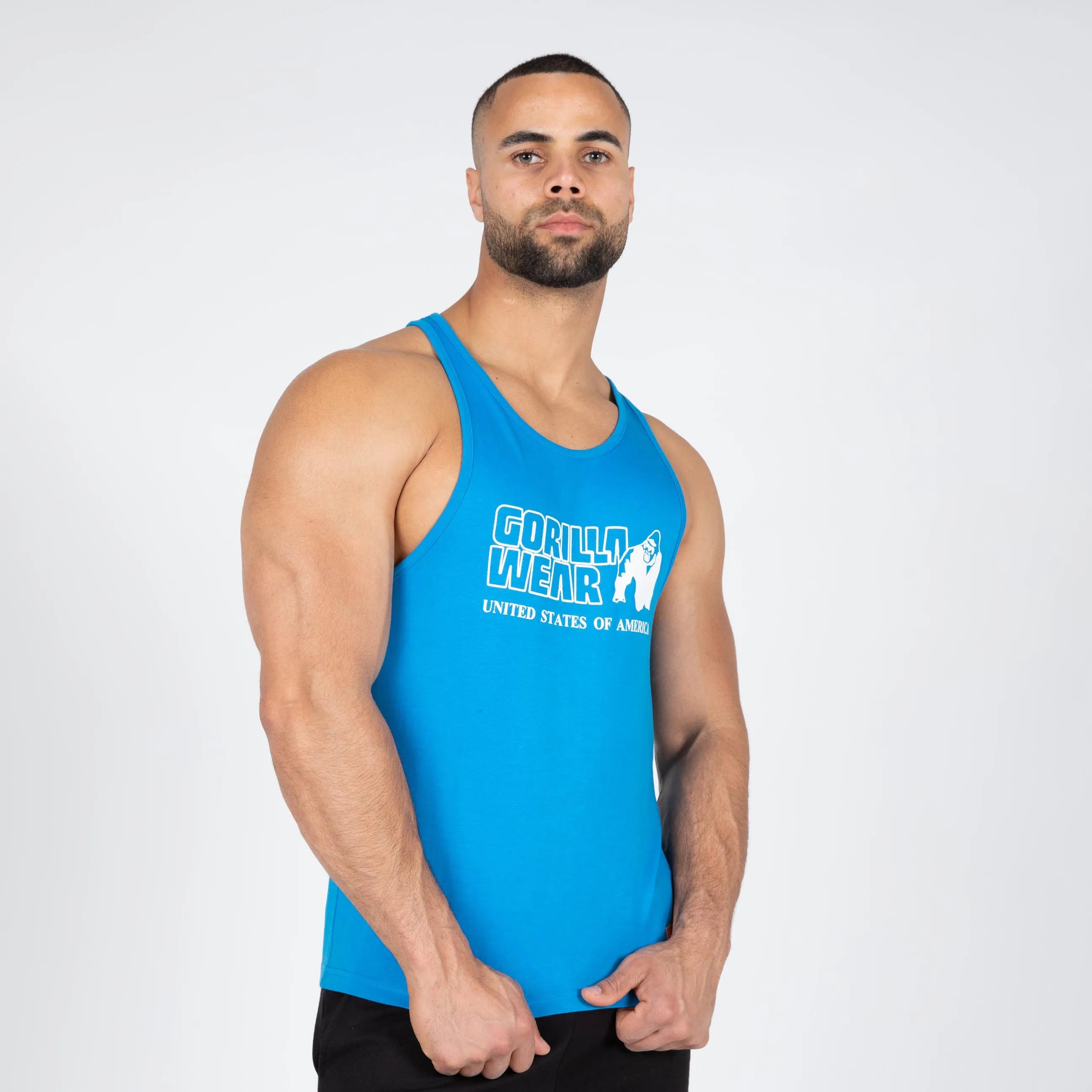 Gorilla Wear Classic Tank Top/Linne, blue