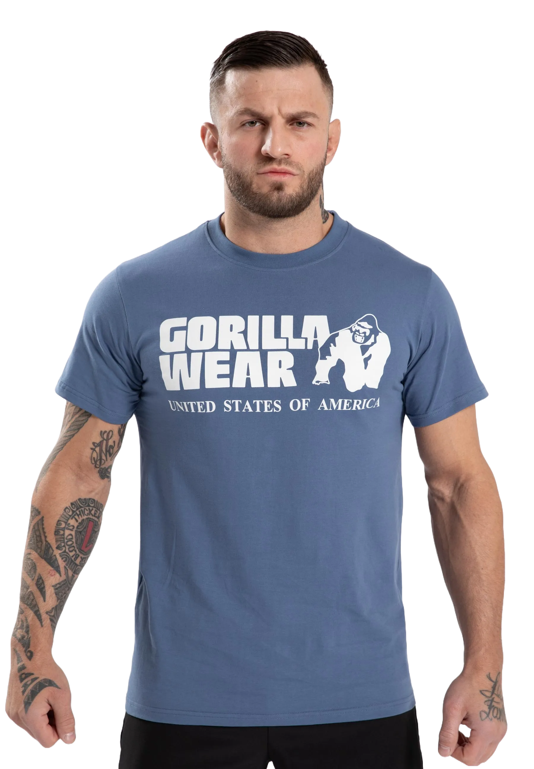 Gorilla Wear Classic T-shirt, coronetblå
