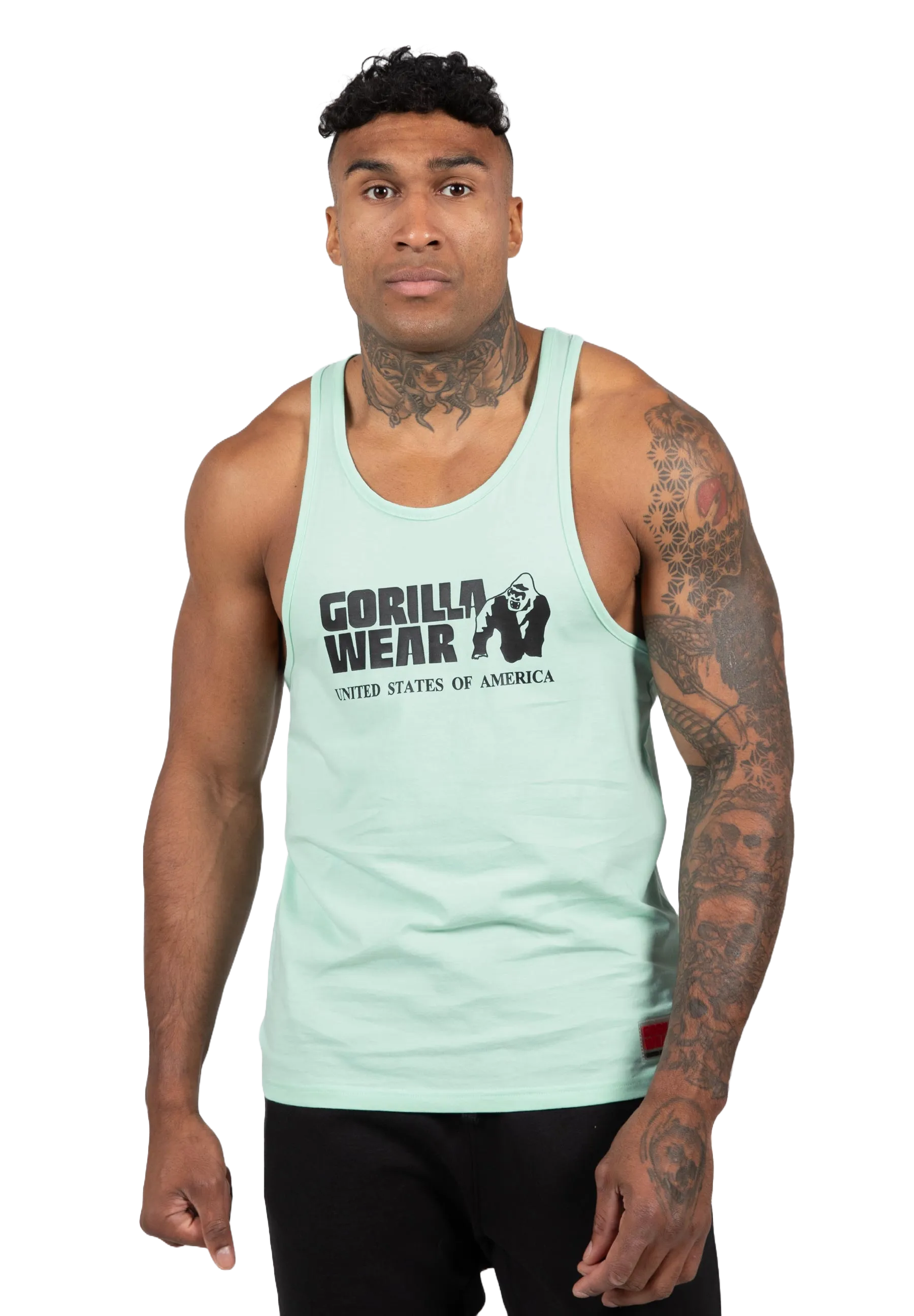Gorilla Wear Classic Tanktop/Lin, mintgrøn
