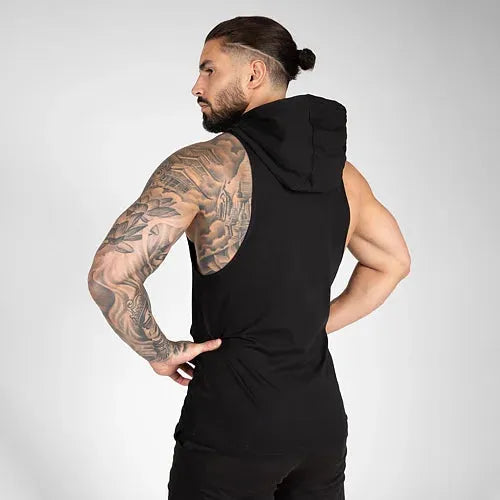 Gorilla Wear - Rogers hættetop, sort