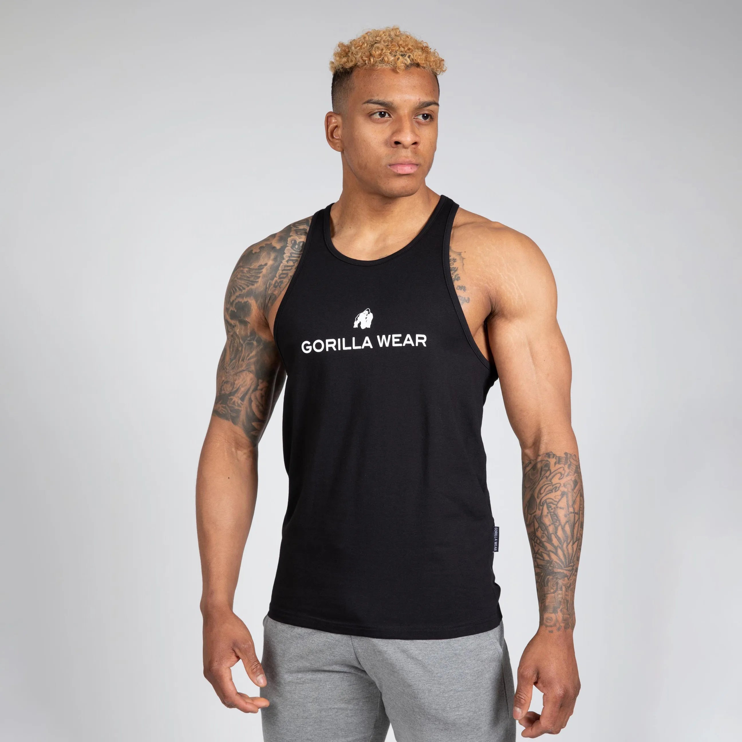 Gorilla Wear Carter Stretch Tank Top/Linne, black