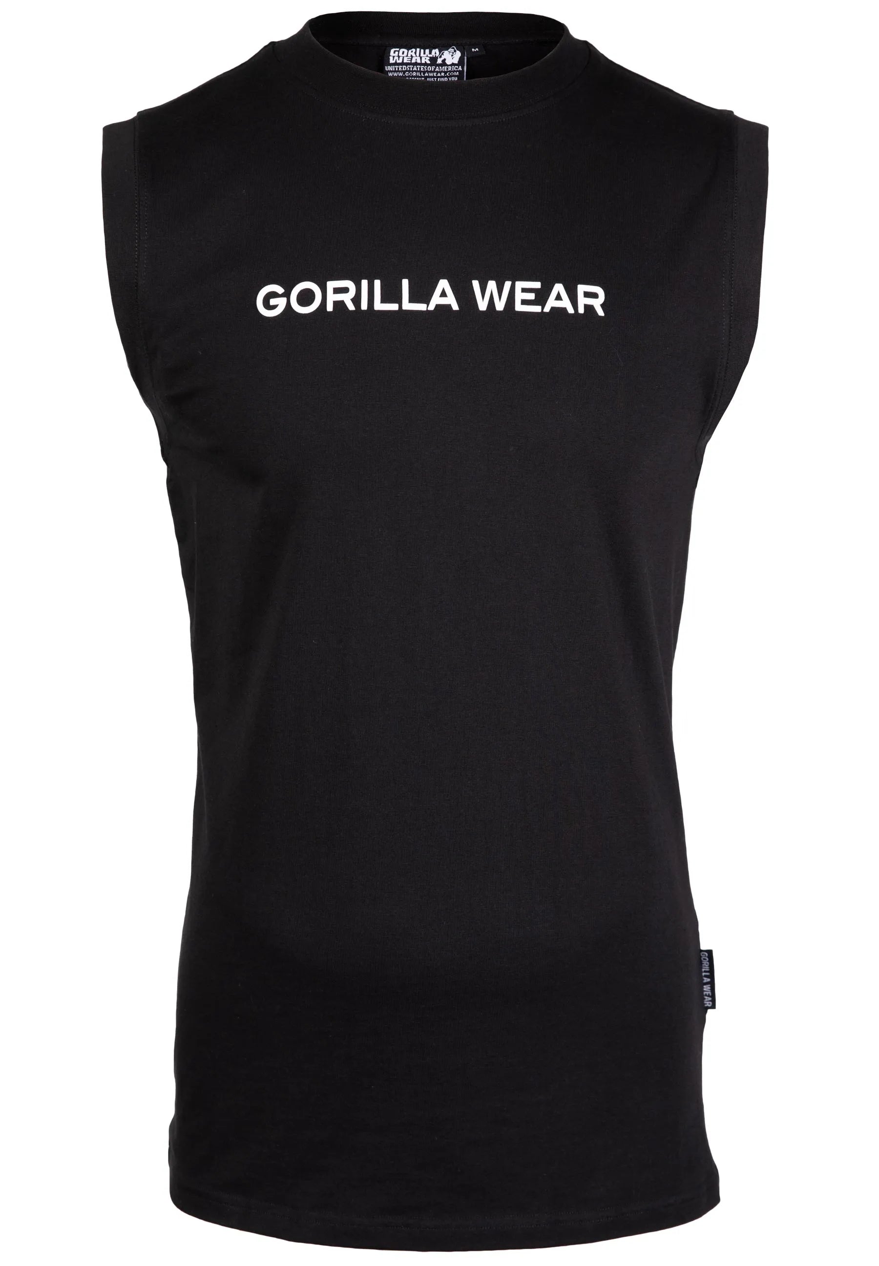 Gorilla Wear - Sorrento Sleeveless T-Shirt, black