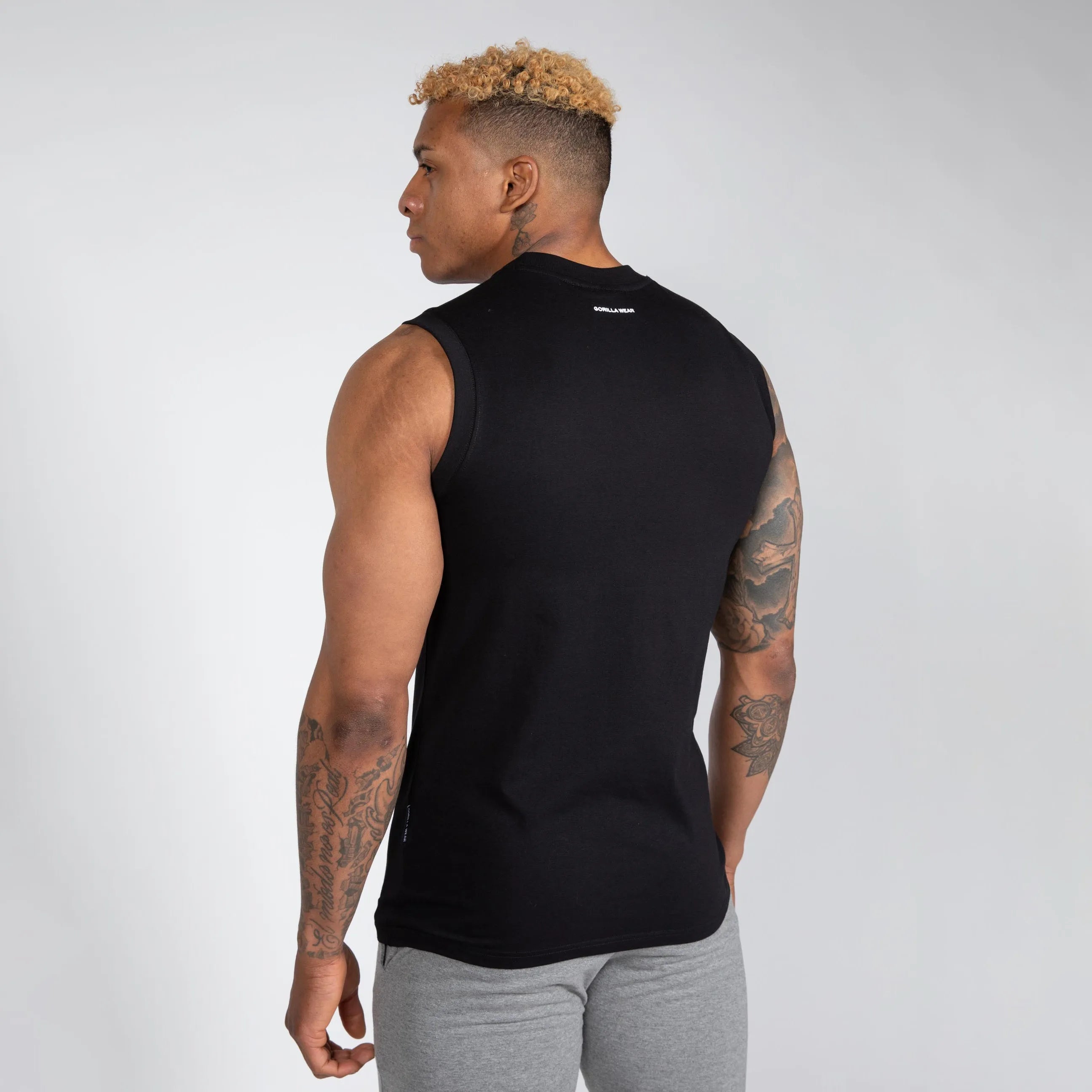 Gorilla Wear - Sorrento Sleeveless T-Shirt, black
