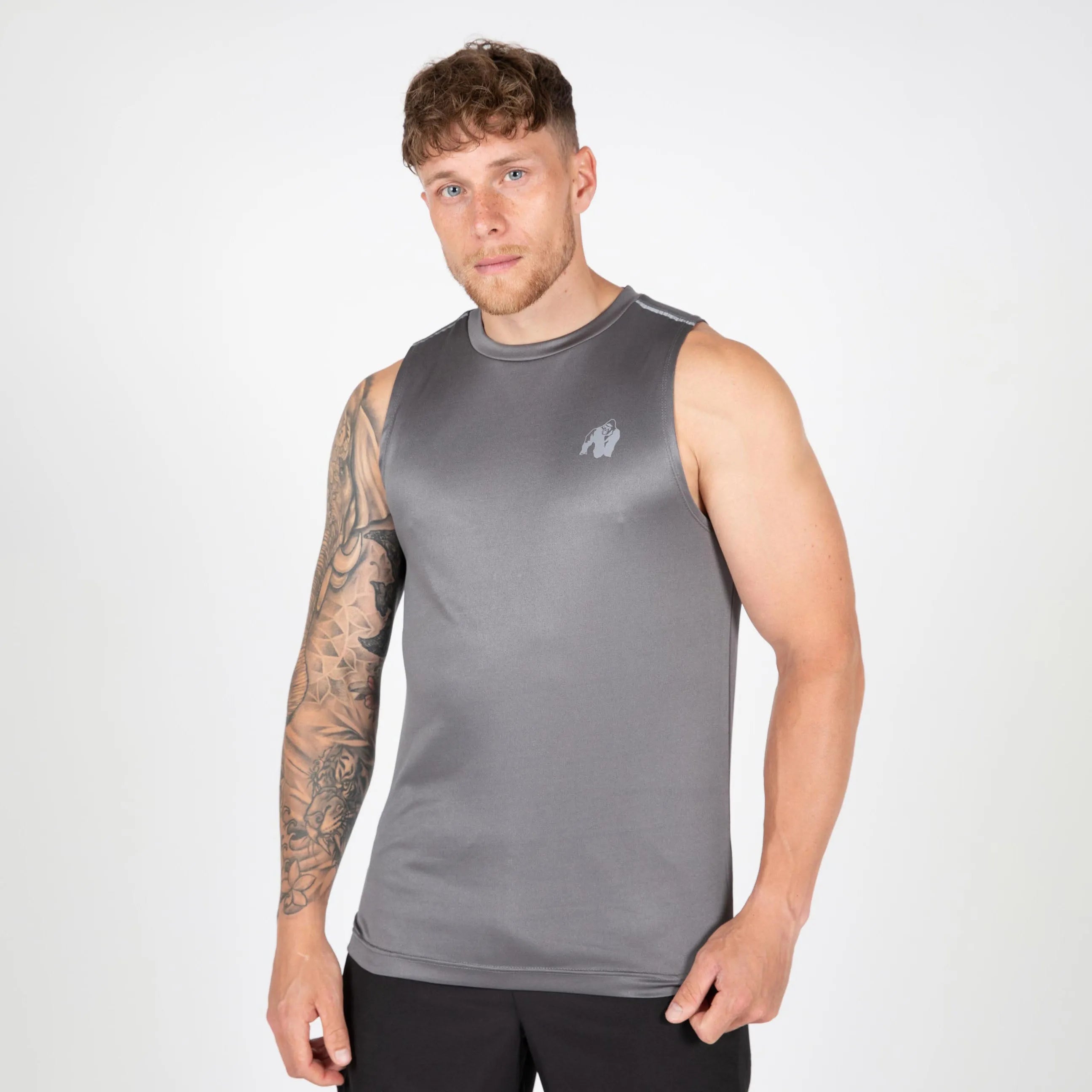Gorilla Wear - Washington Tanktop/Lin, grå