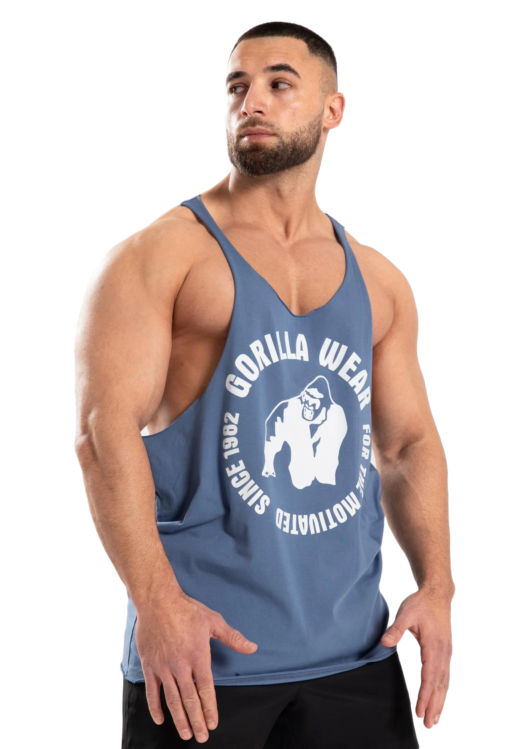 Gorilla Wear - Melrose Stringer Linned, coronetblå