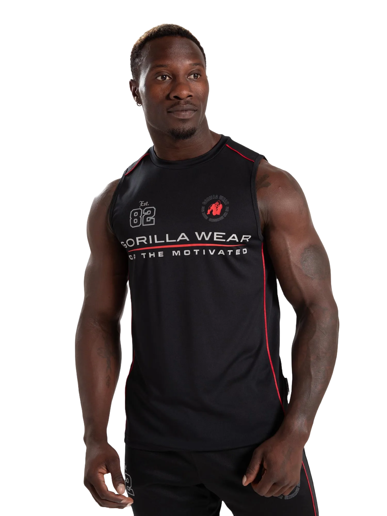 Gorilla Wear Broxton Tanktop/Linér, sort
