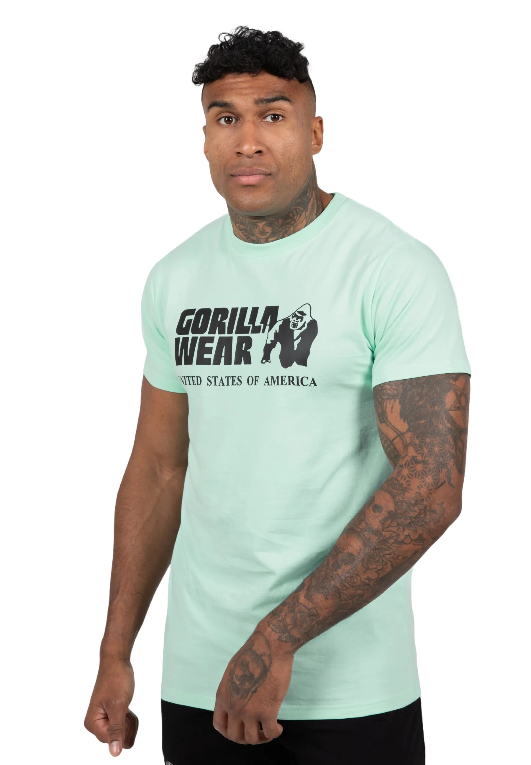 Gorilla Wear klassisk t-shirt, mintgrøn