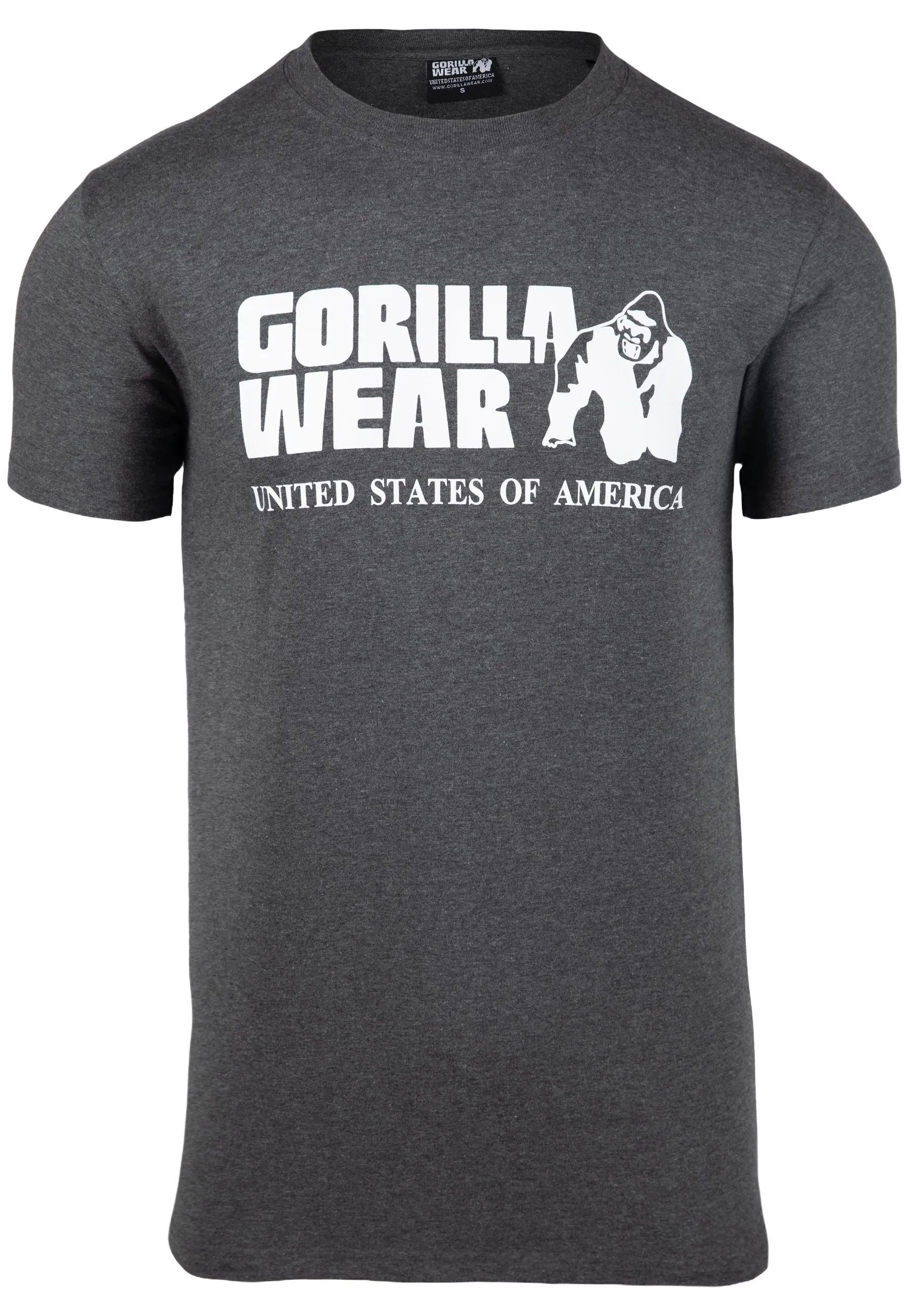 Gorilla Wear klassisk T-shirt, mørkegrå