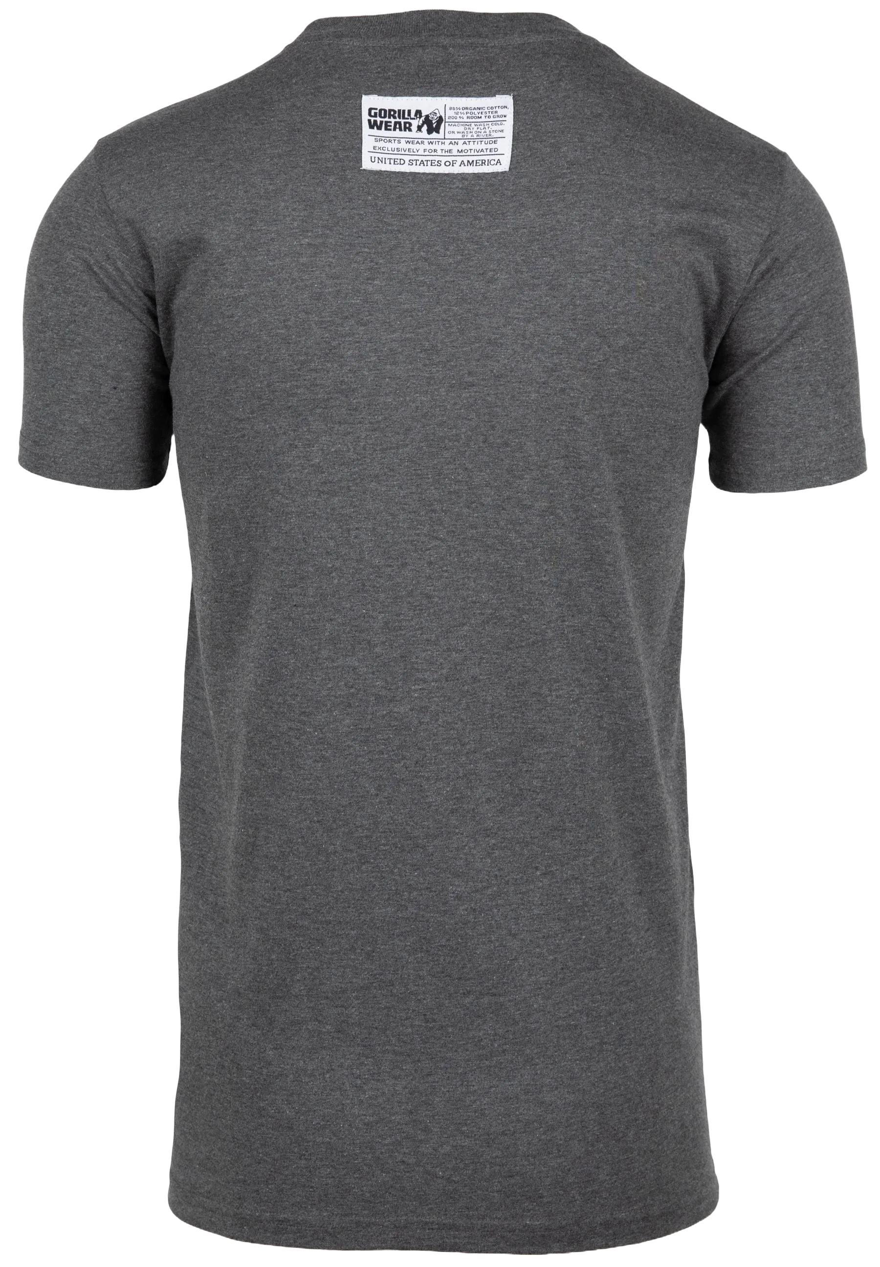 Gorilla Wear klassisk T-shirt, mørkegrå