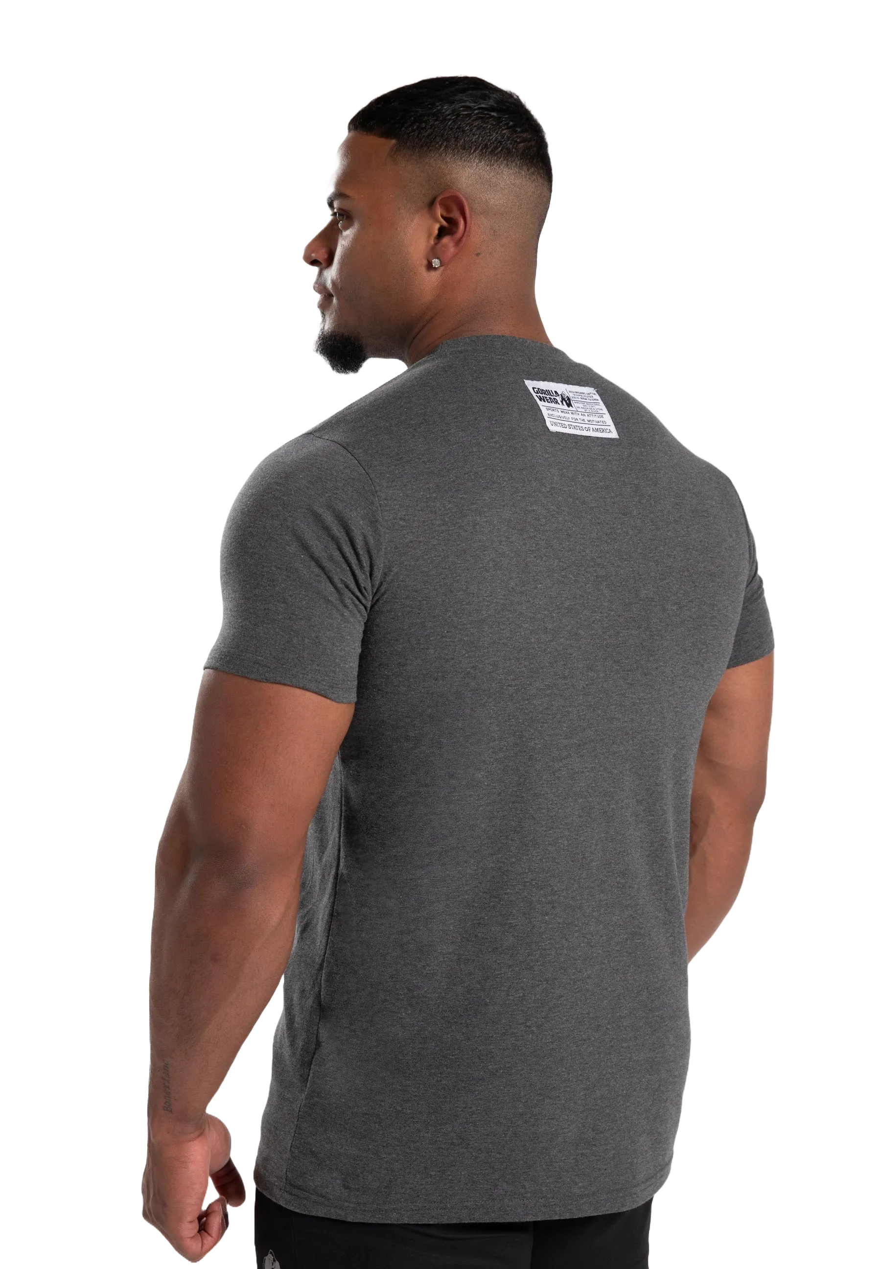 Gorilla Wear klassisk T-shirt, mørkegrå