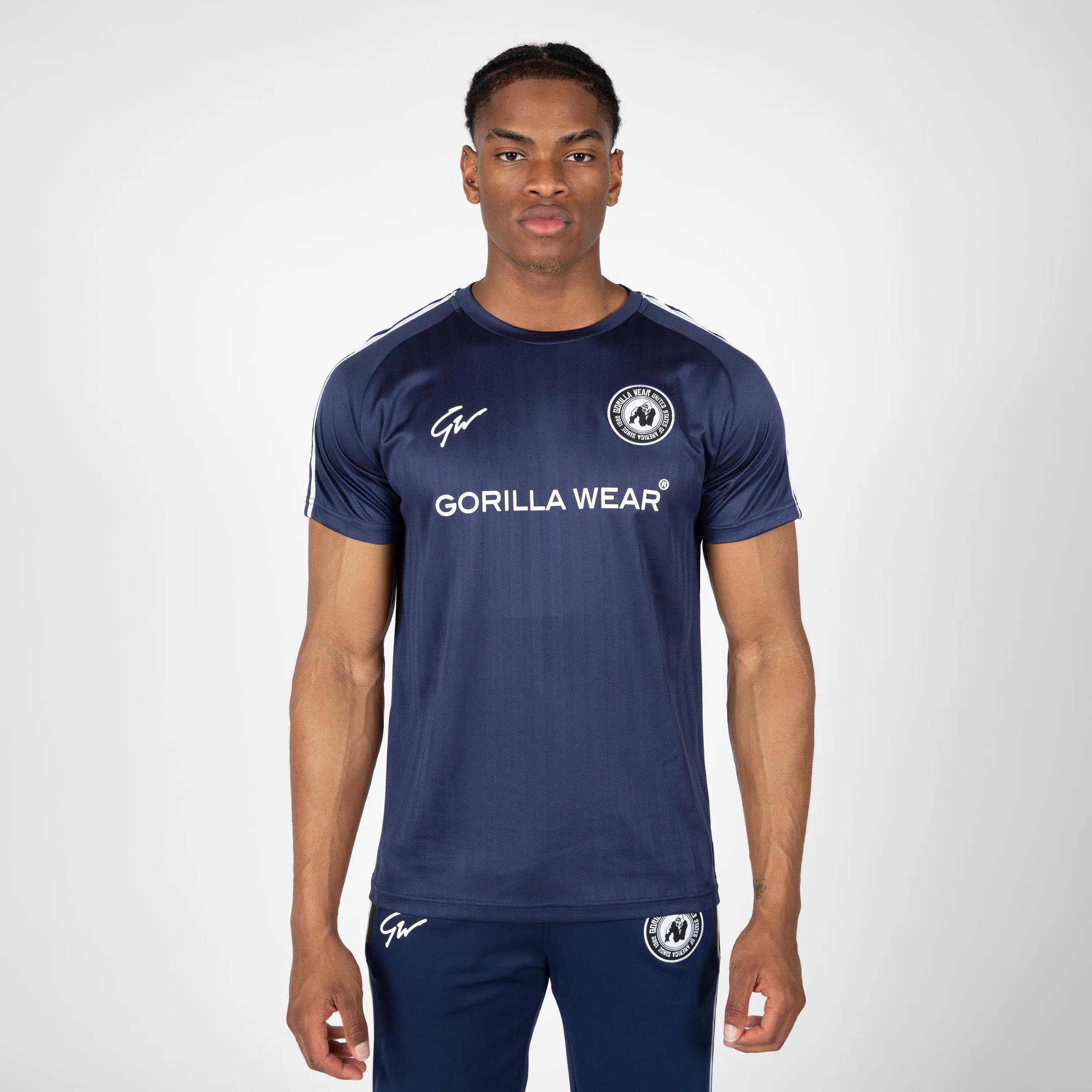 Gorilla Wear Stratford T-shirt, marineblå