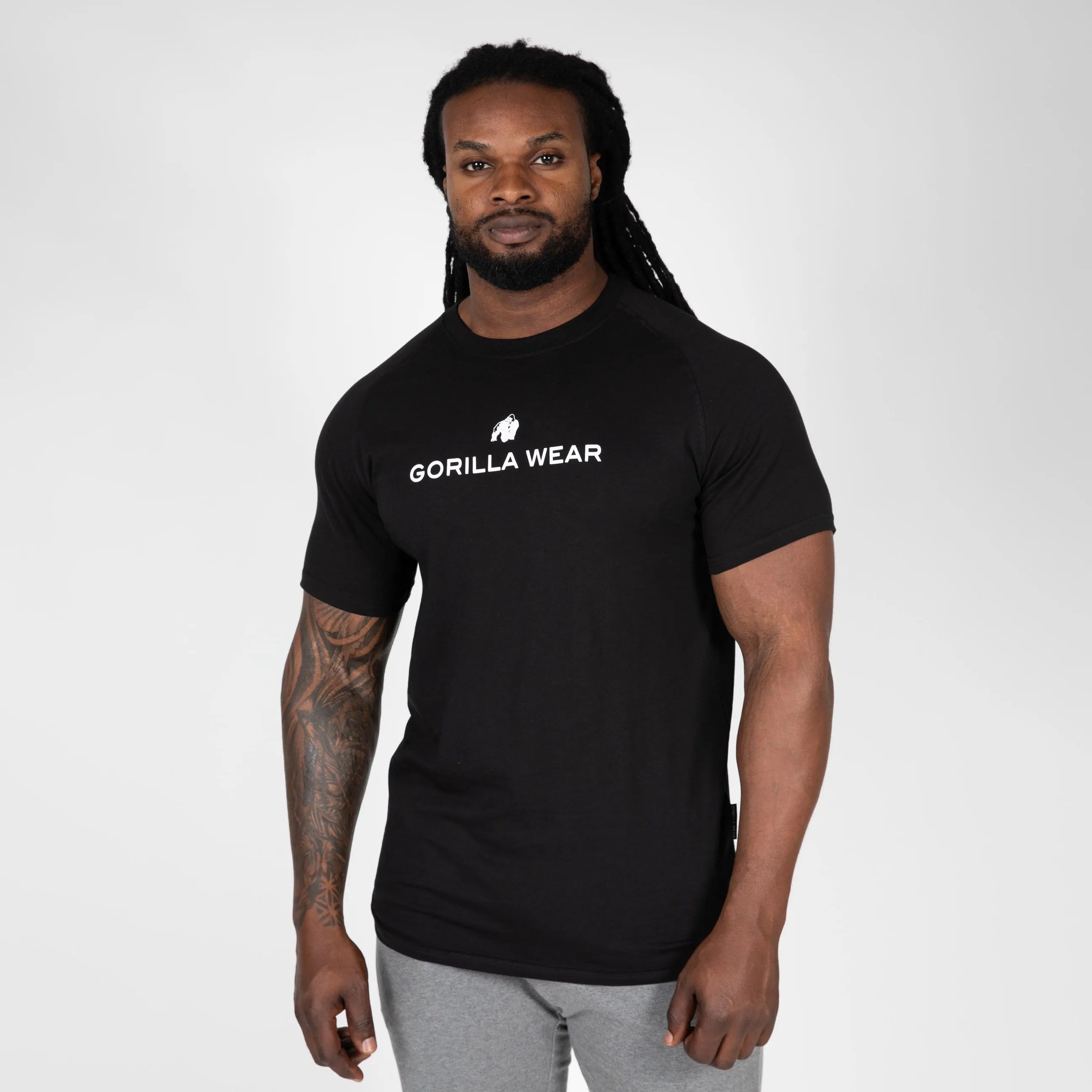 Gorilla Wear Davis T-shirt, sort