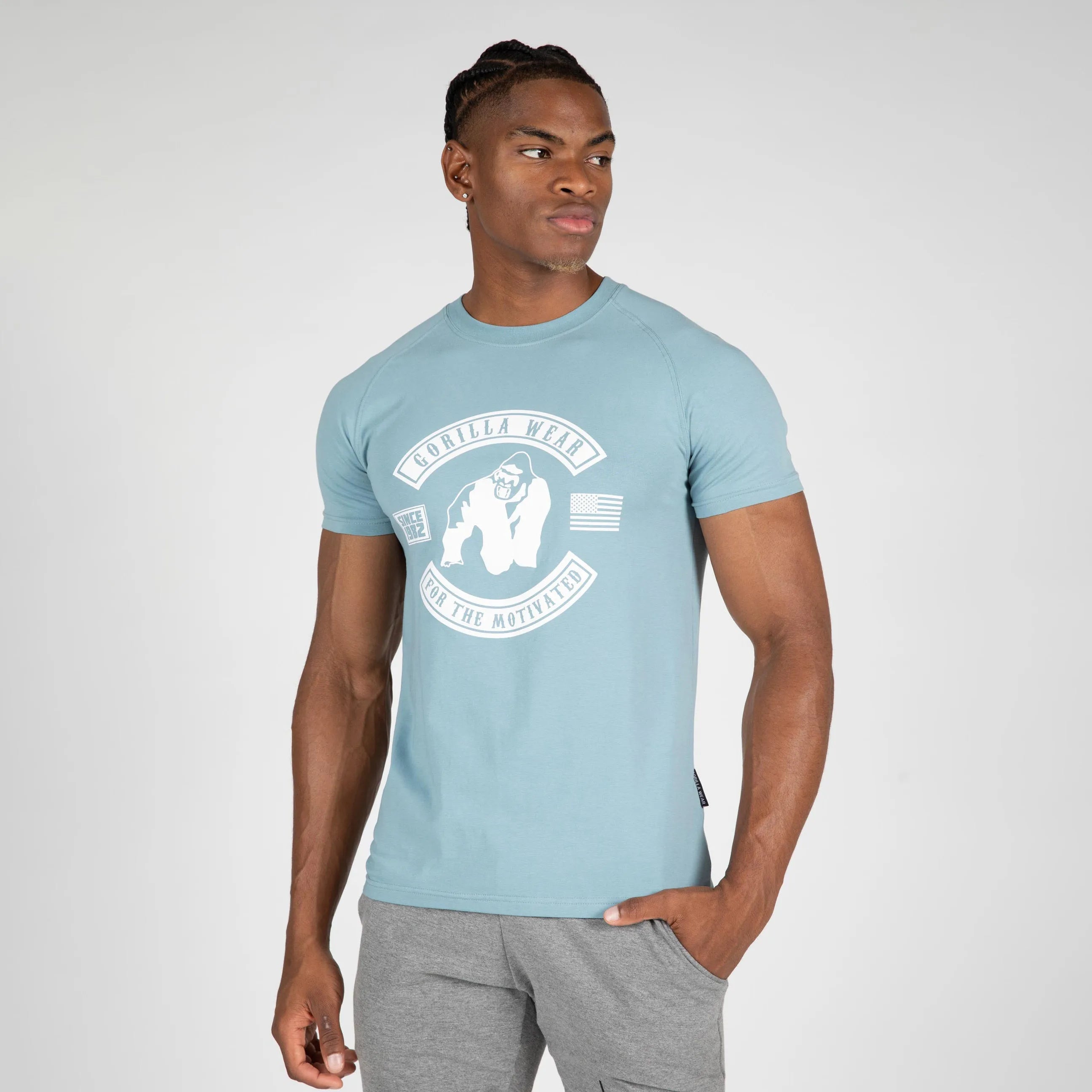 Gorilla Wear Tulsa T-shirt, blå
