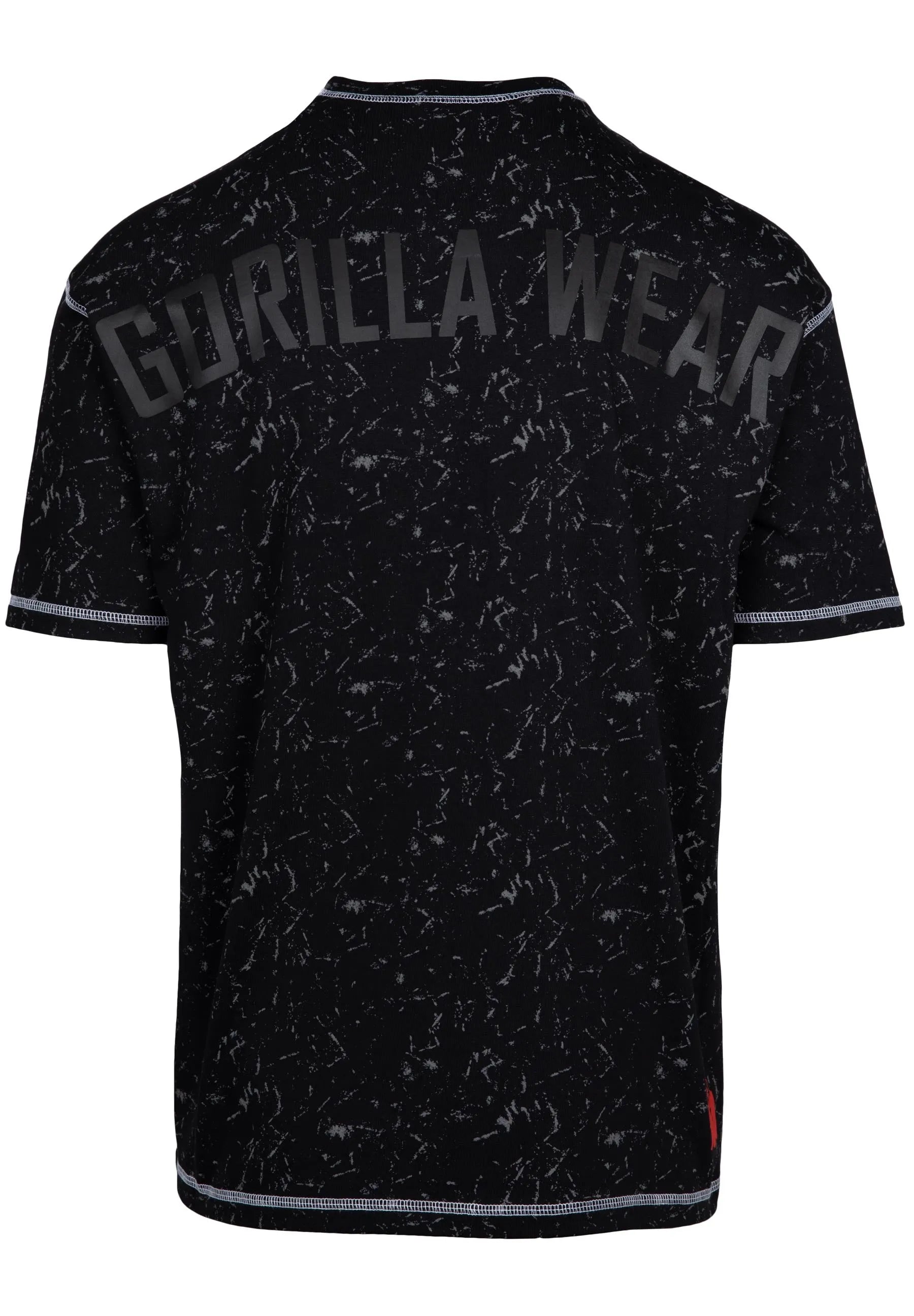 Gorilla Wear Saginaw Oversized T-shirt, vasket sort