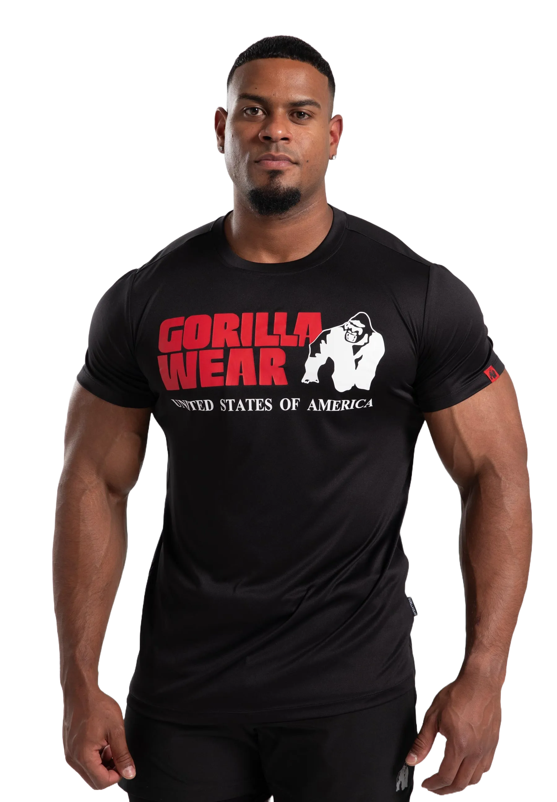 Gorilla Wear Classic trænings-T-shirt, sort