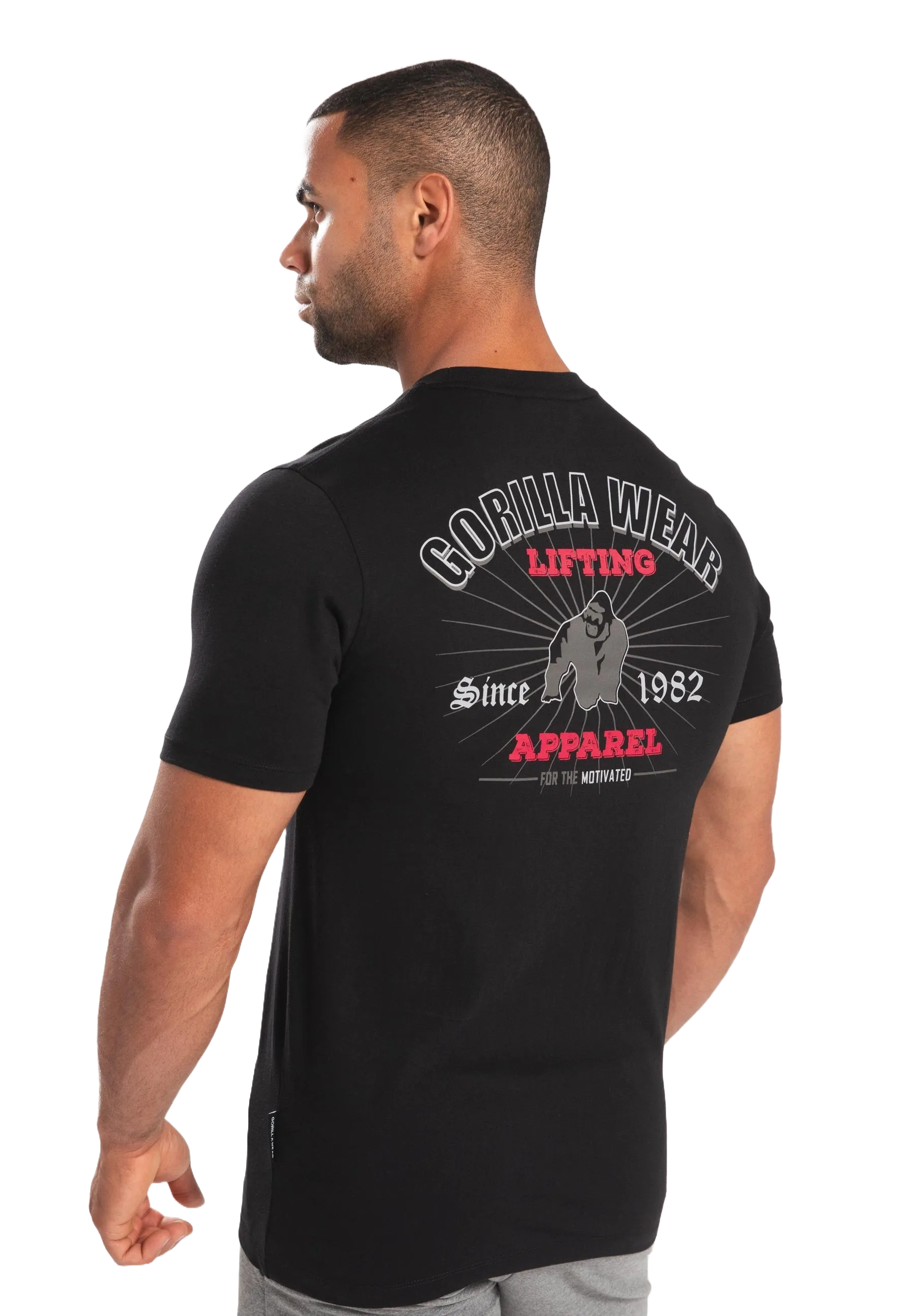 Gorilla Wear Oregon T-shirt, sort