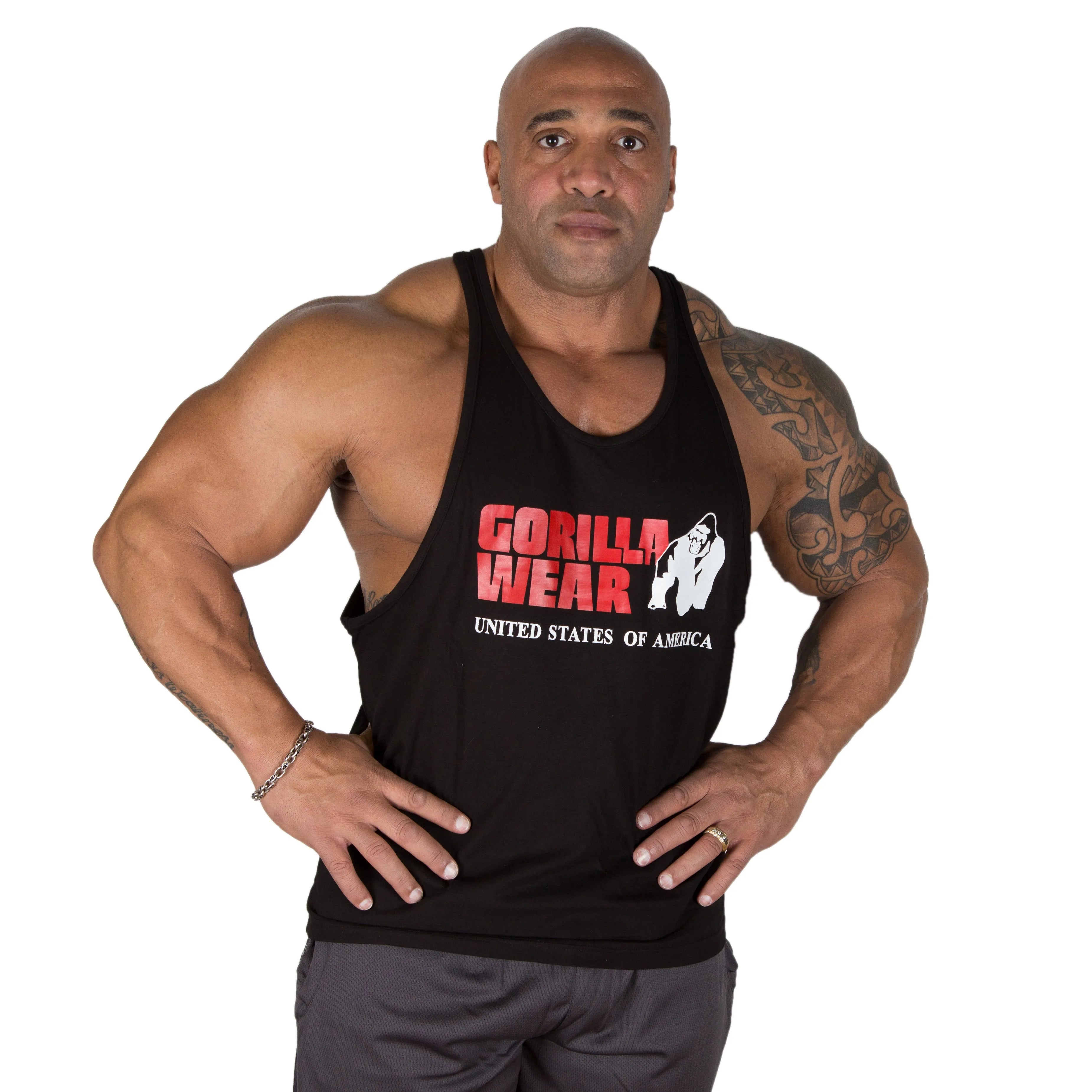 Gorilla Wear Classic Tank Top/Linne, black