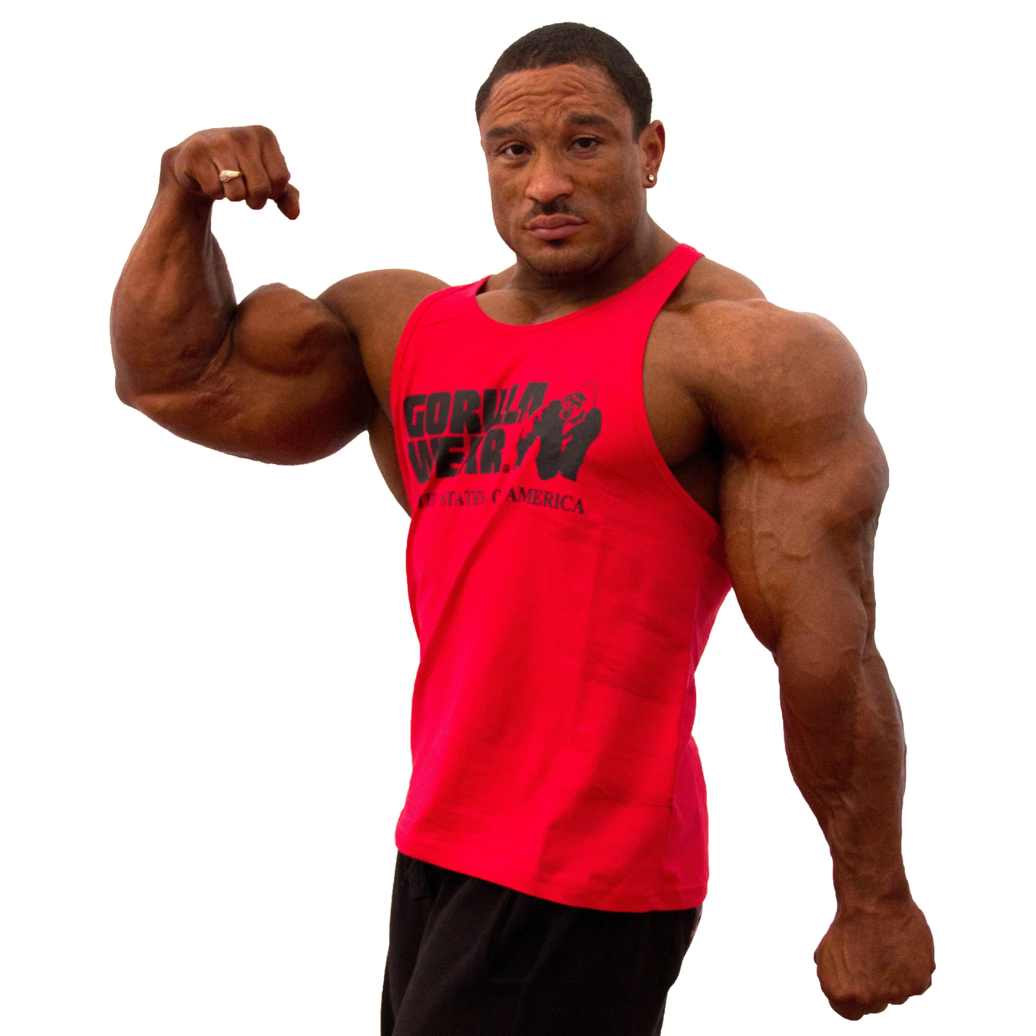 Gorilla Wear Classic Tank Top/Linne, red