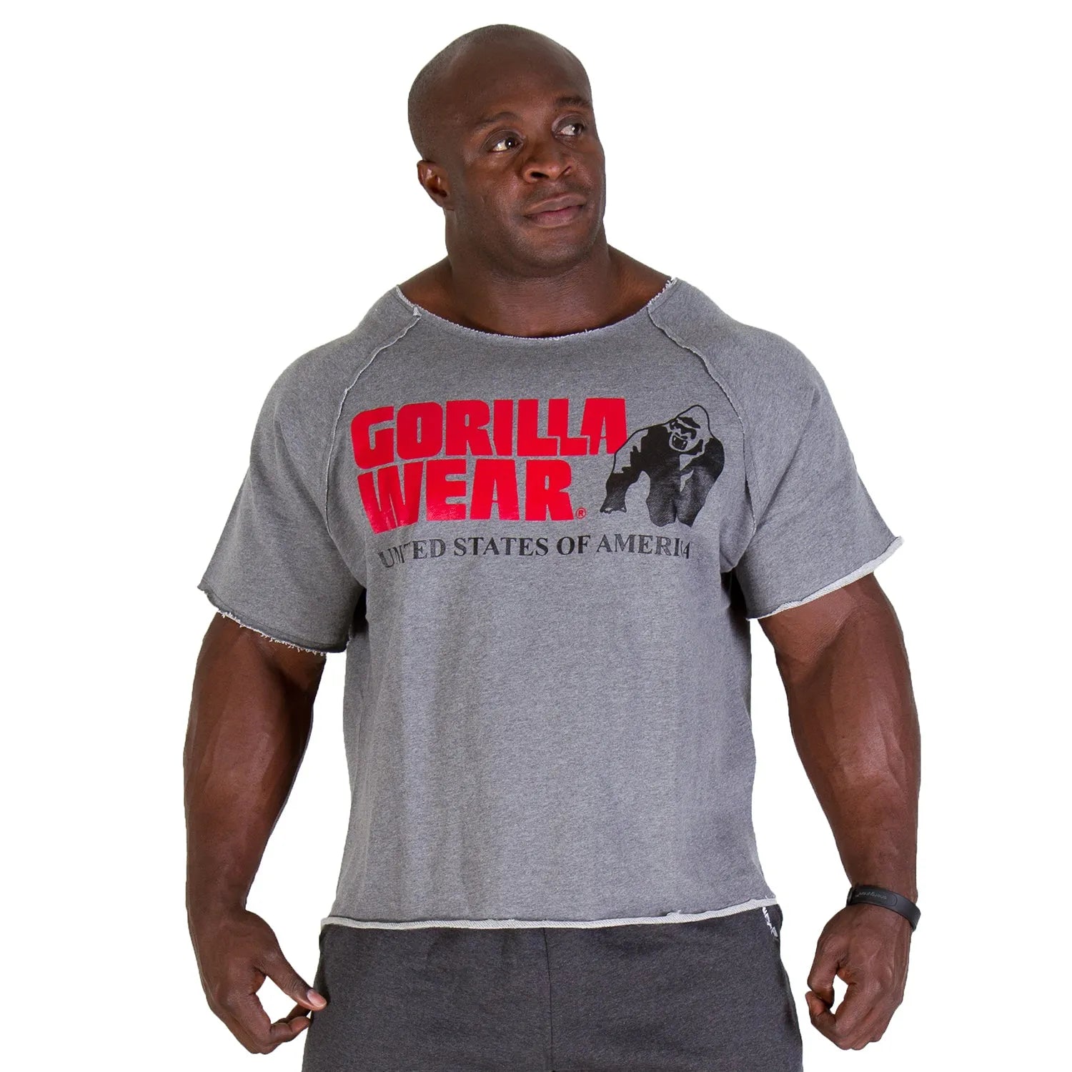 Gorilla Wear Classic Workout Top T-shirt, grå