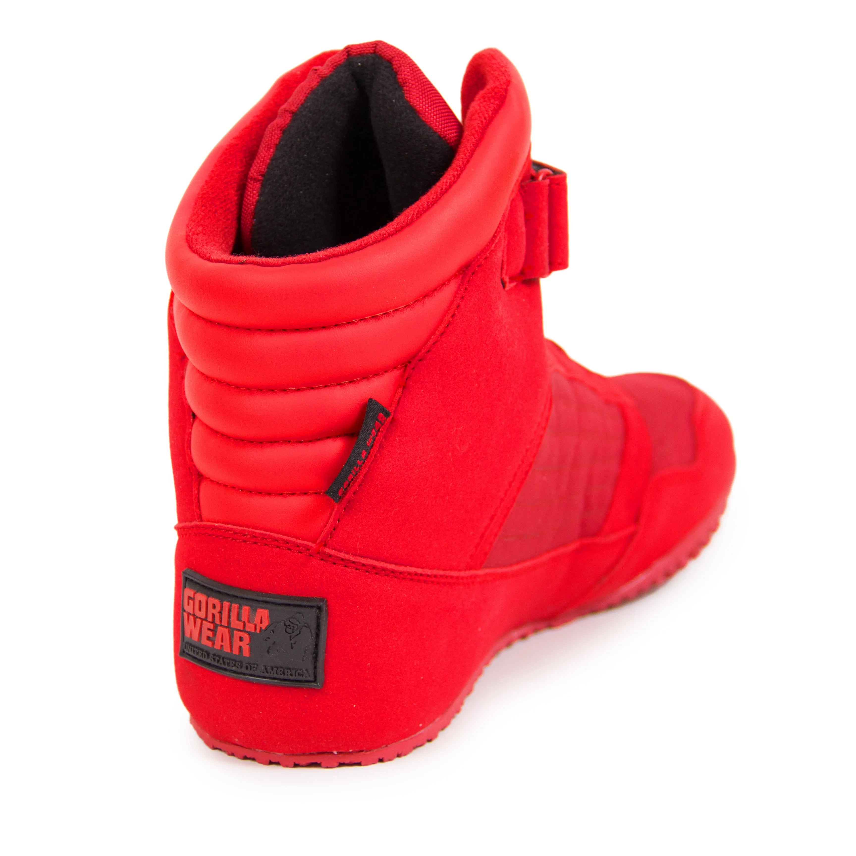 Gorilla Wear GW High Tops, red.