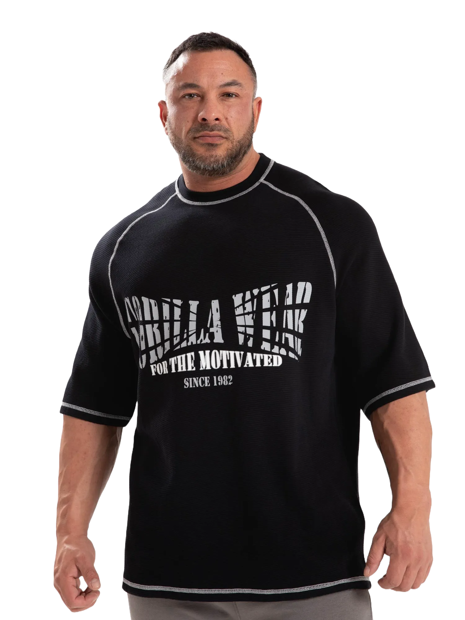Gorilla Wear Finley Oversized T-shirt, sort/grå
