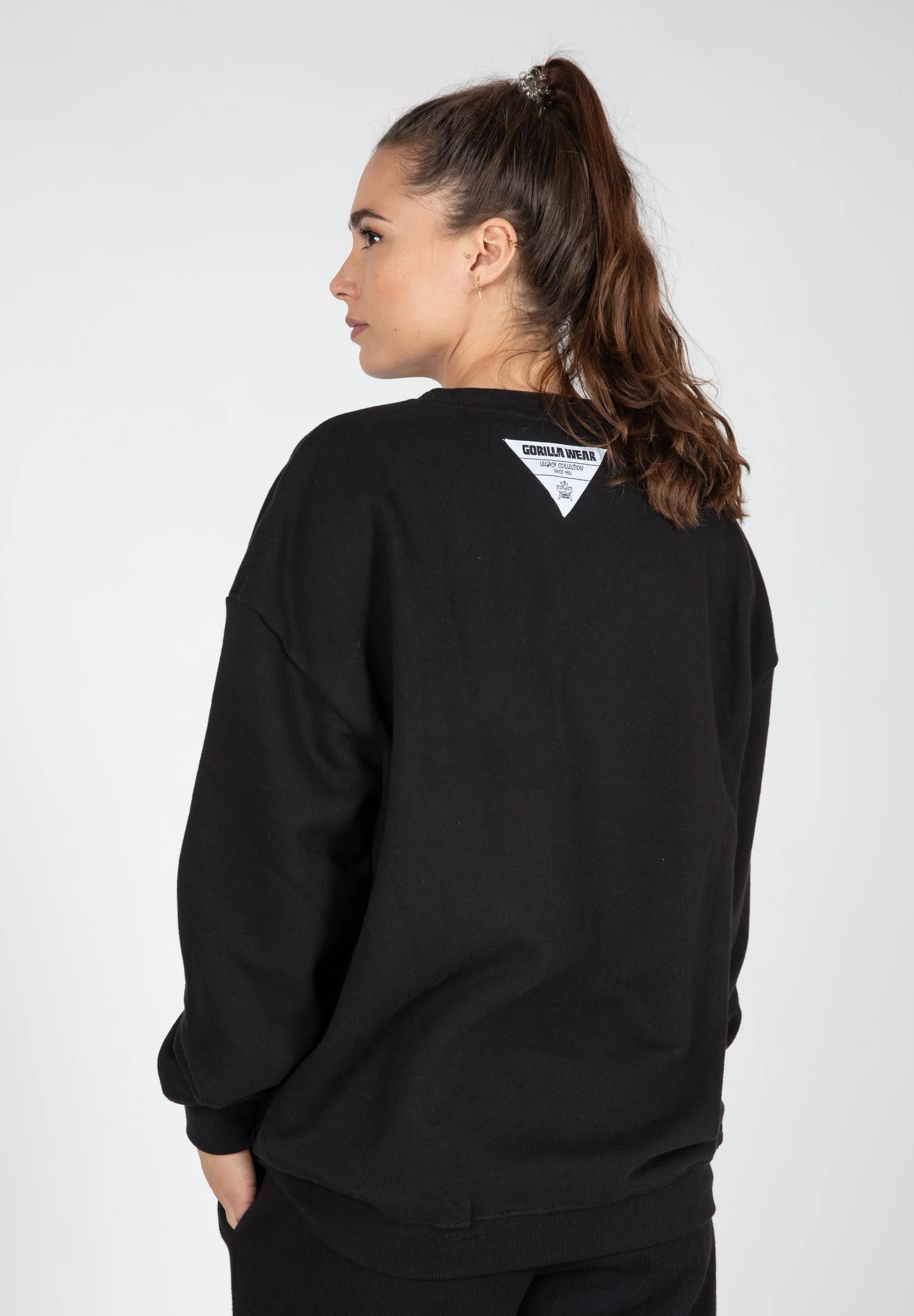 Gorilla Wear Legacy Oversized Sweatshirt/Træningstrøje, sort