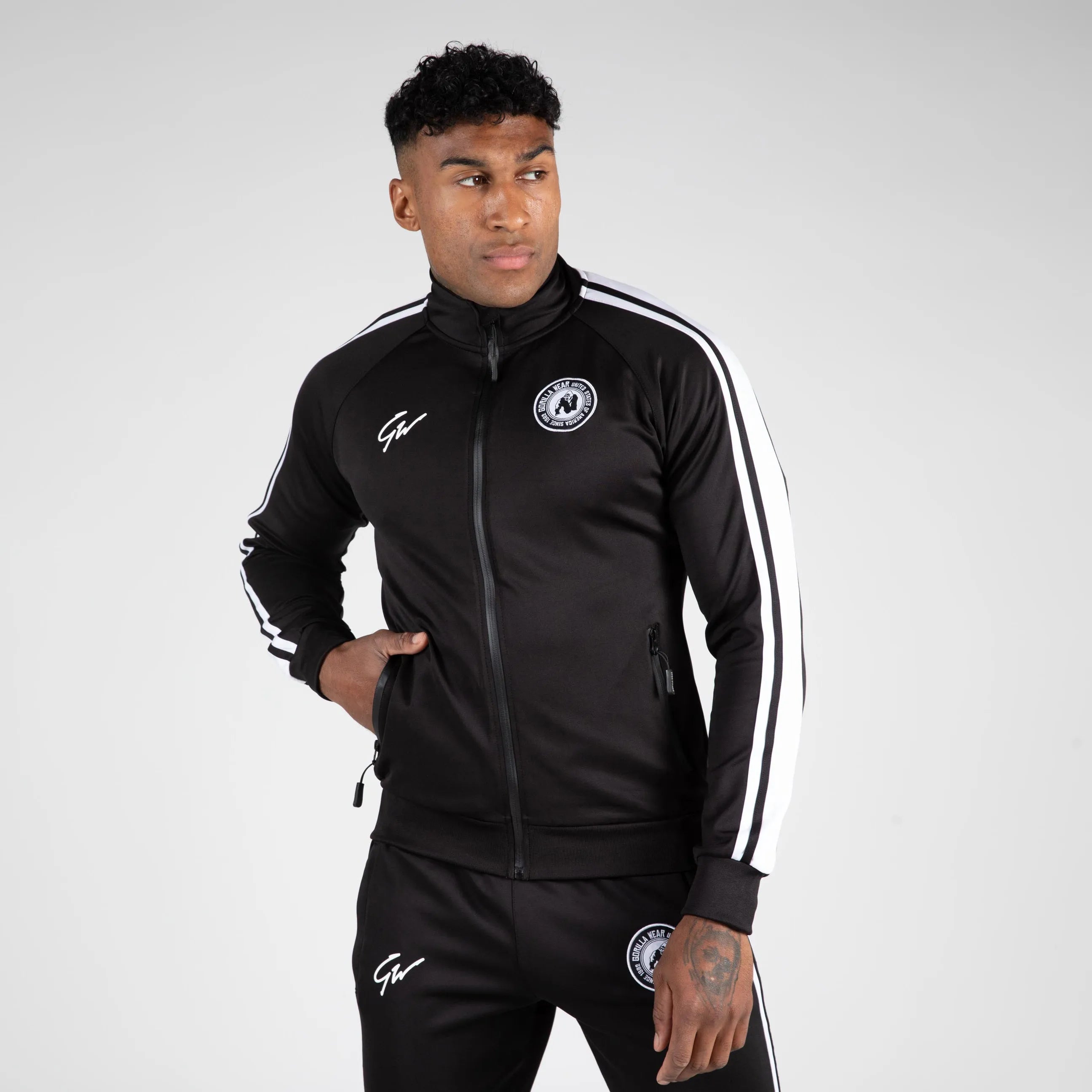 Gorilla Wear Stratford Track Jacket/Träningströja, black