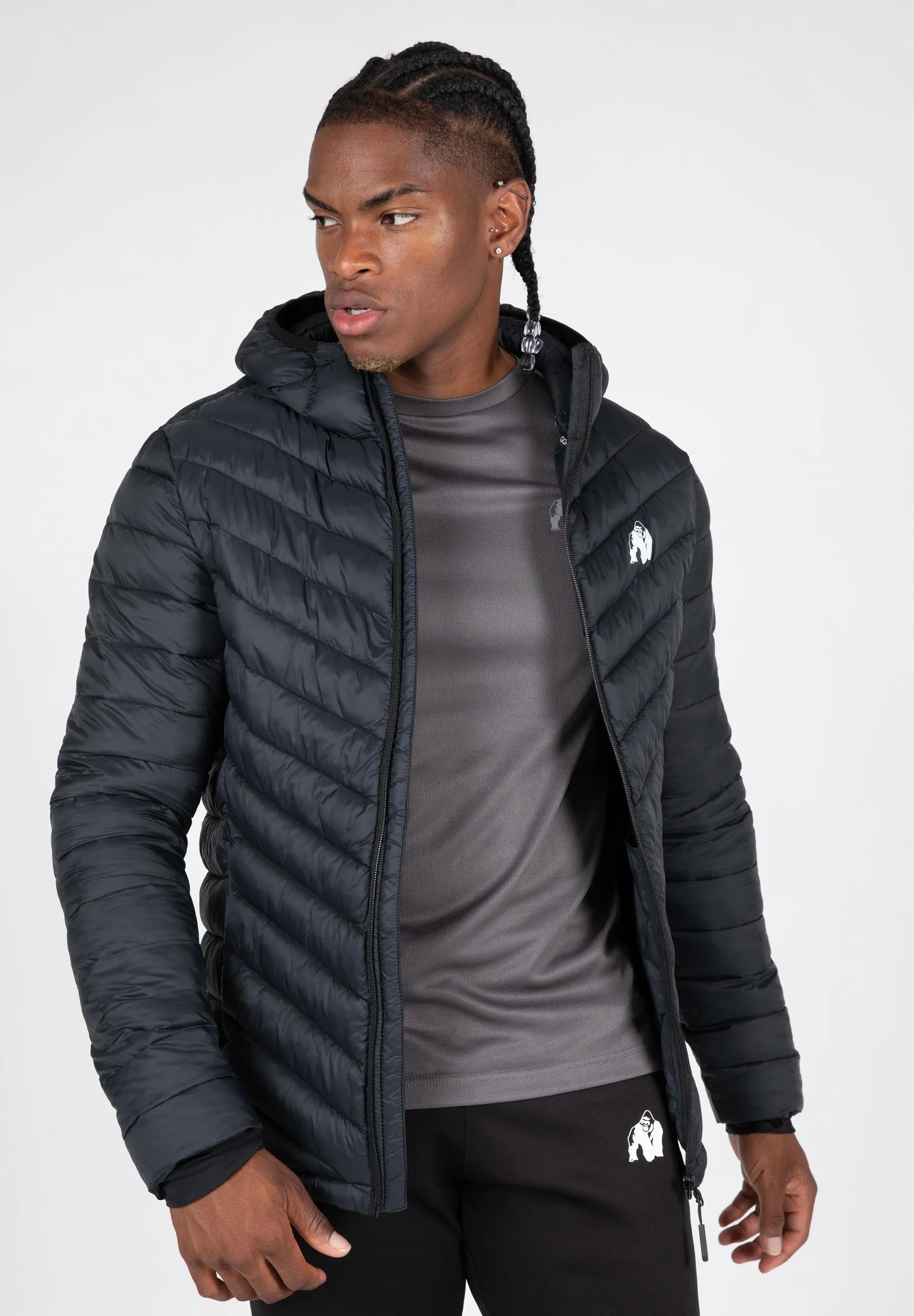 Gorilla Wear Osborn Dunjakke, sort