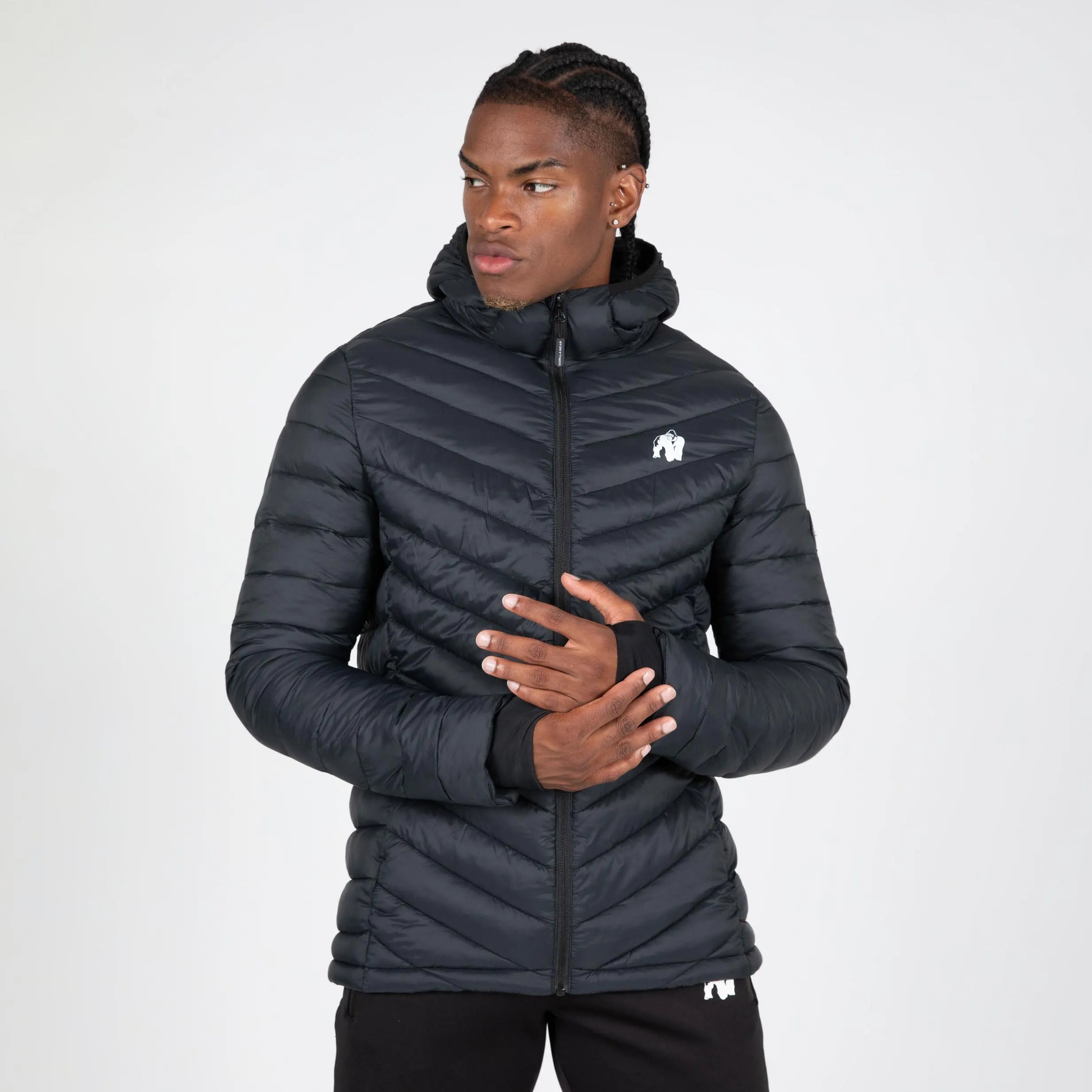 Gorilla Wear Osborn Dunjakke, sort