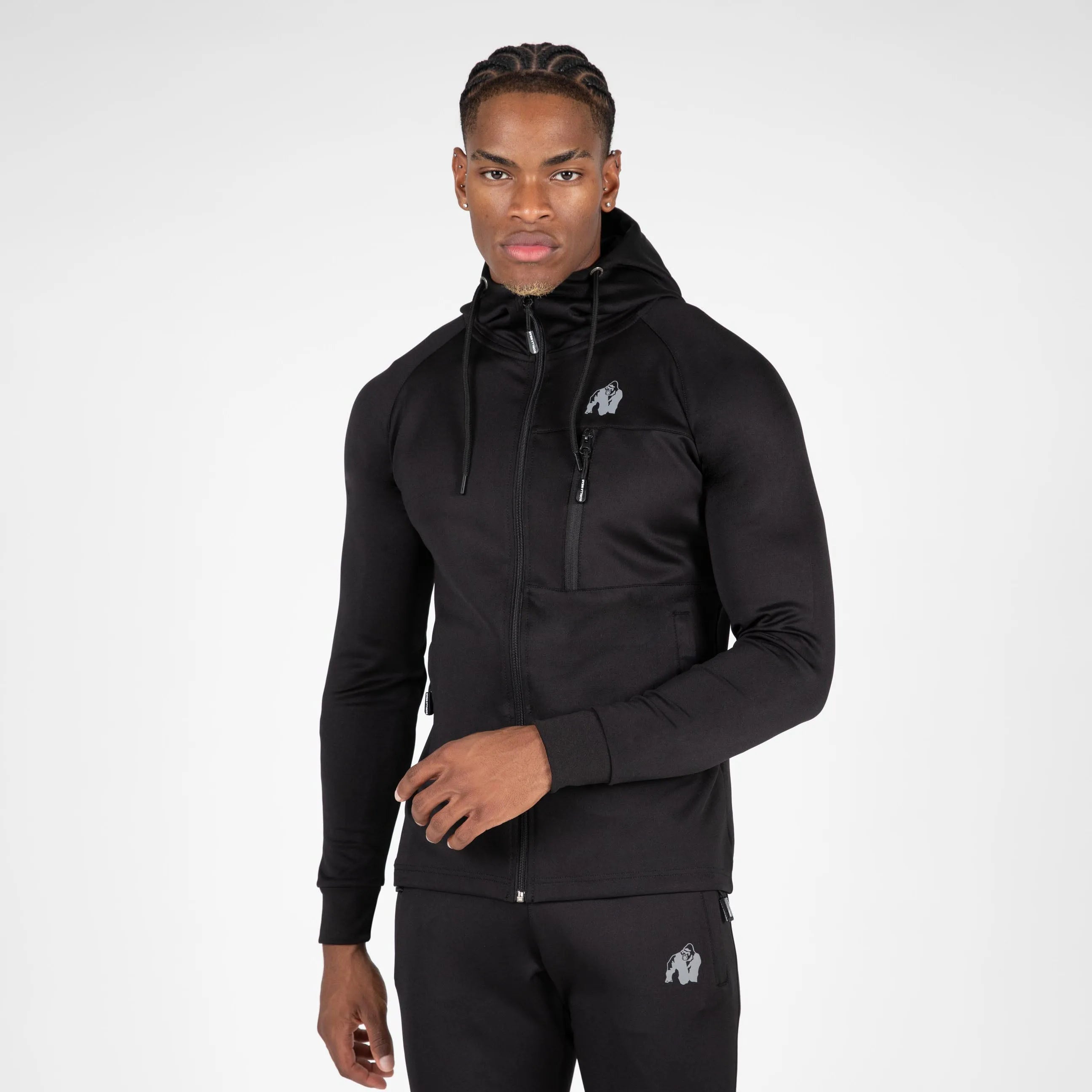 Gorilla Wear Scottsdale træningsjakke/træningstrøje, sort