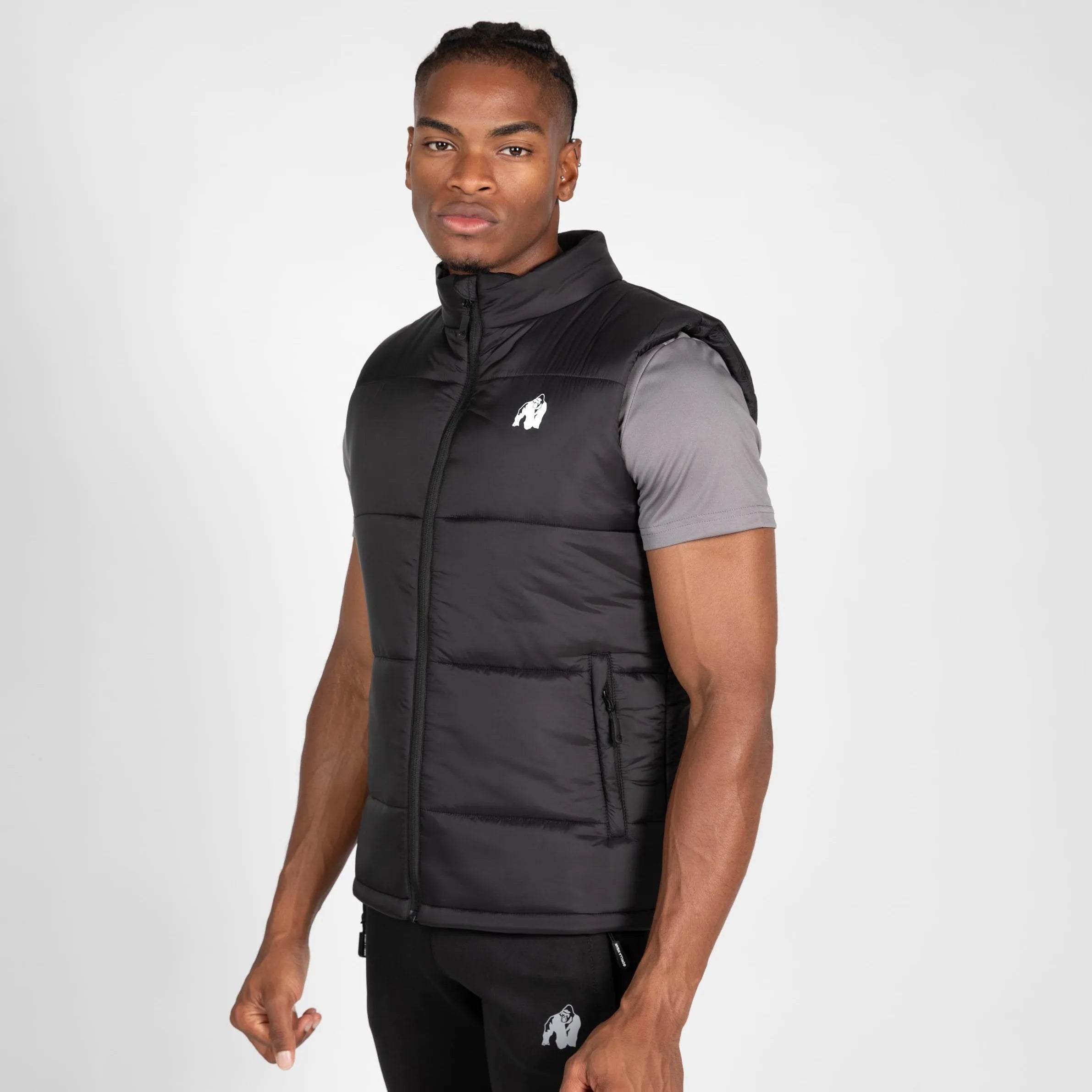 Gorilla Wear Irvine dynevest, sort