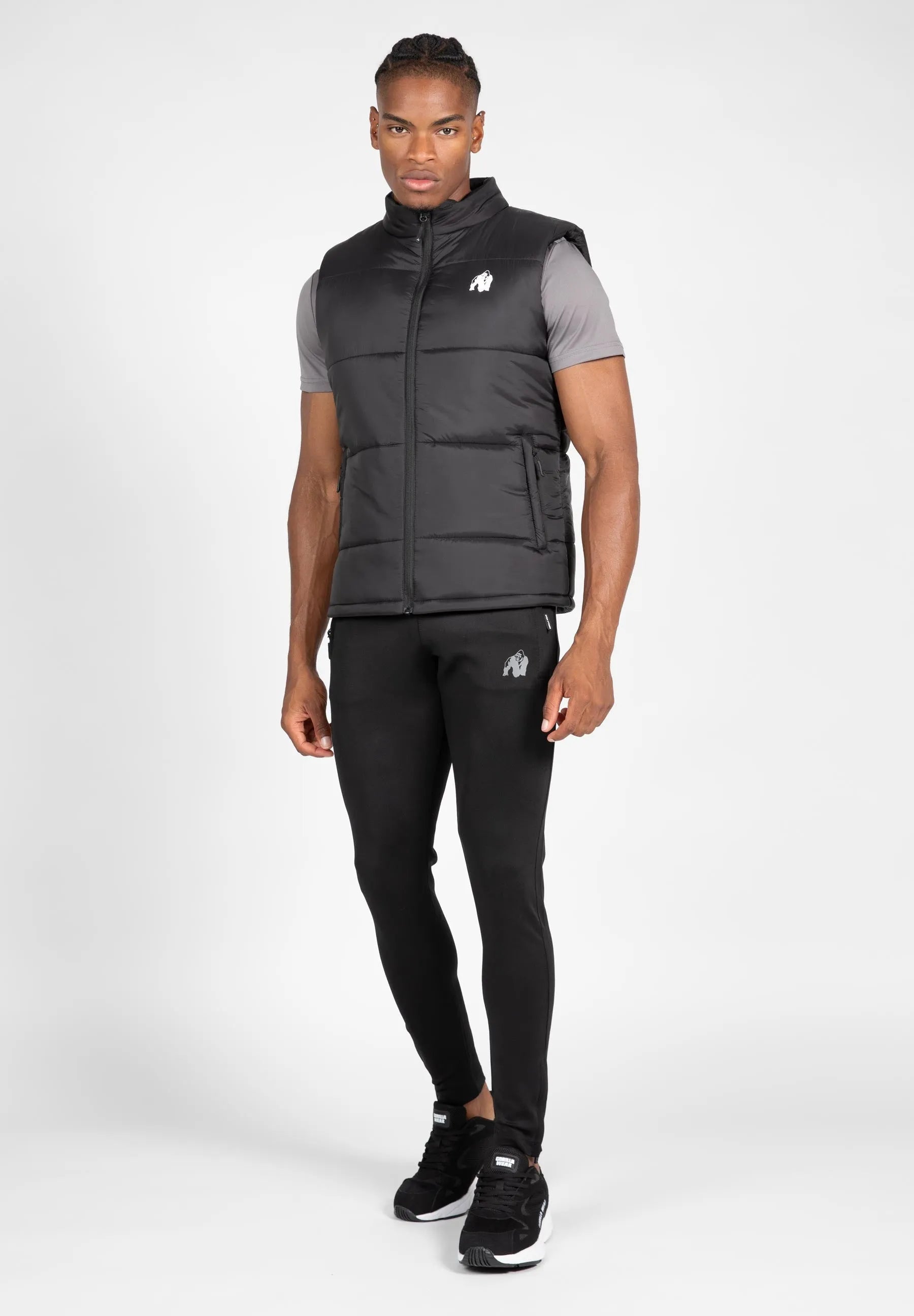Gorilla Wear Irvine dynevest, sort