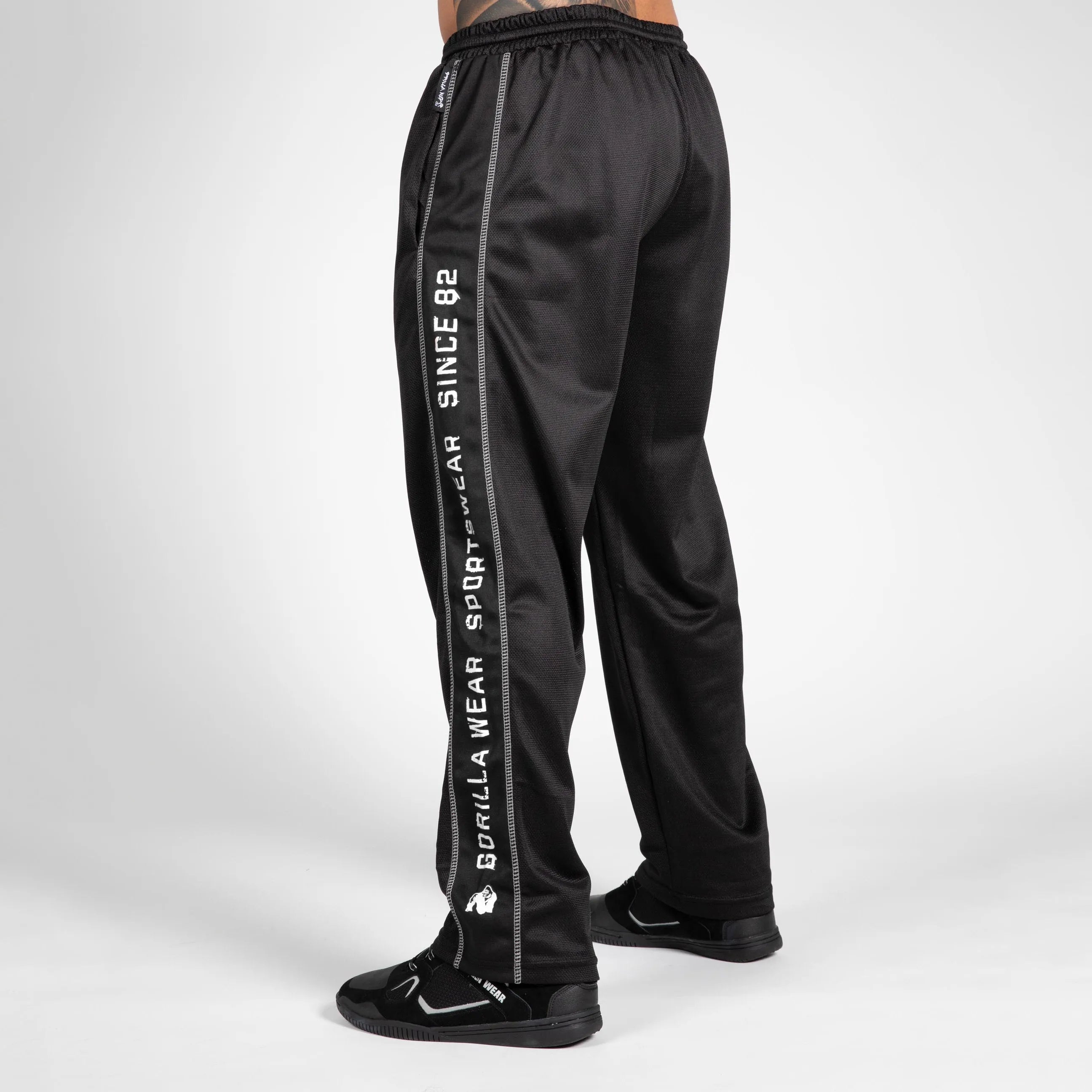 Gorilla Wear Functional Mesh Pants/Träningsbyxor, black/white