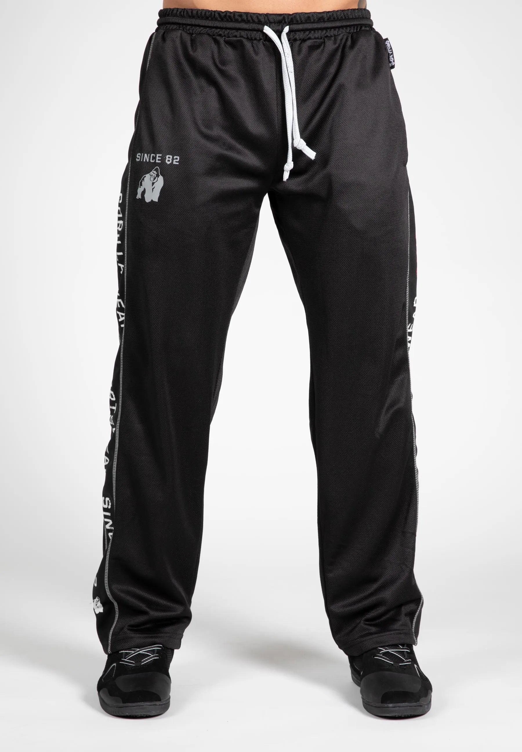 Gorilla Wear Functional Mesh Pants/Träningsbyxor, black/white
