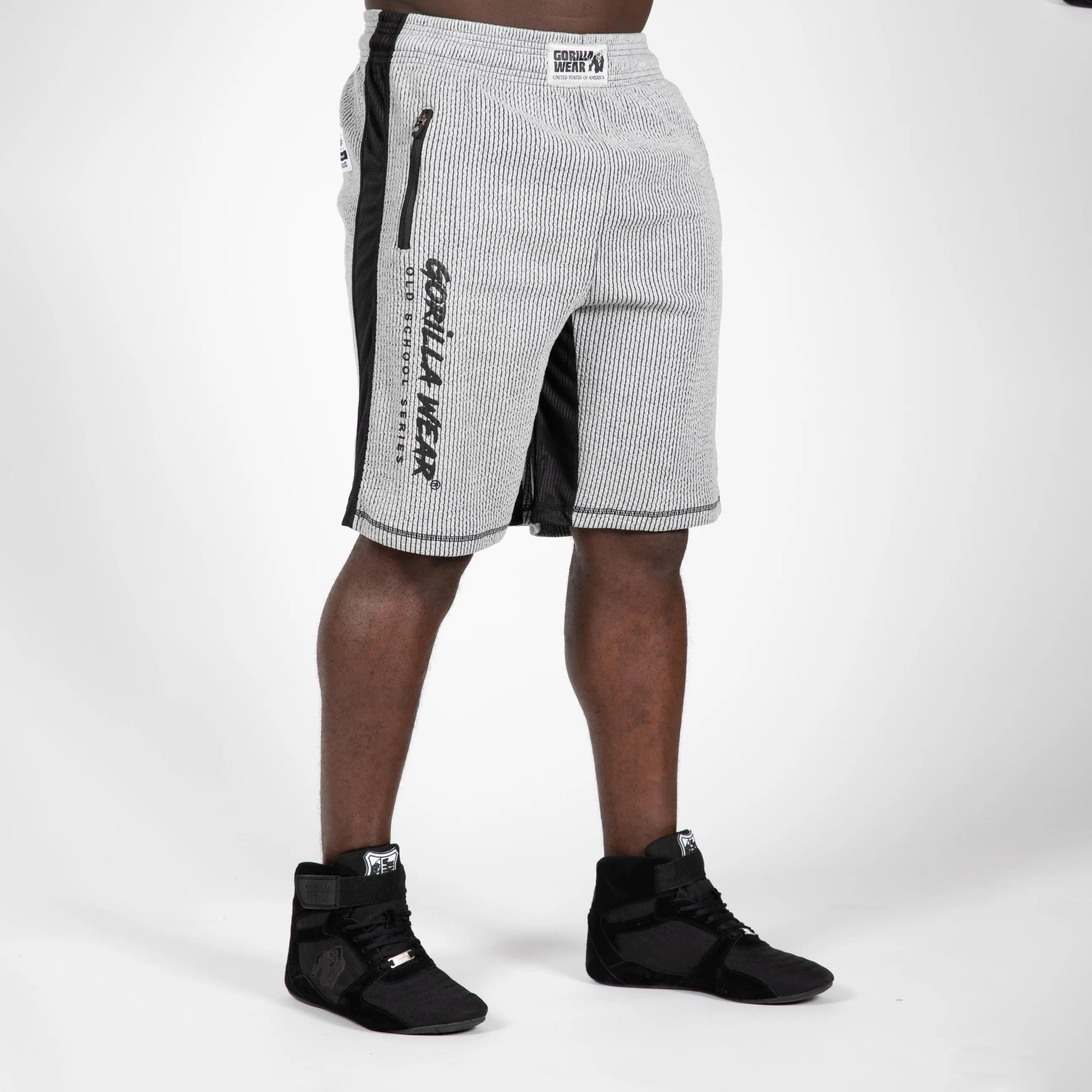 Gorilla Wear Augustine Old School Shorts/Træningshorts, grå
